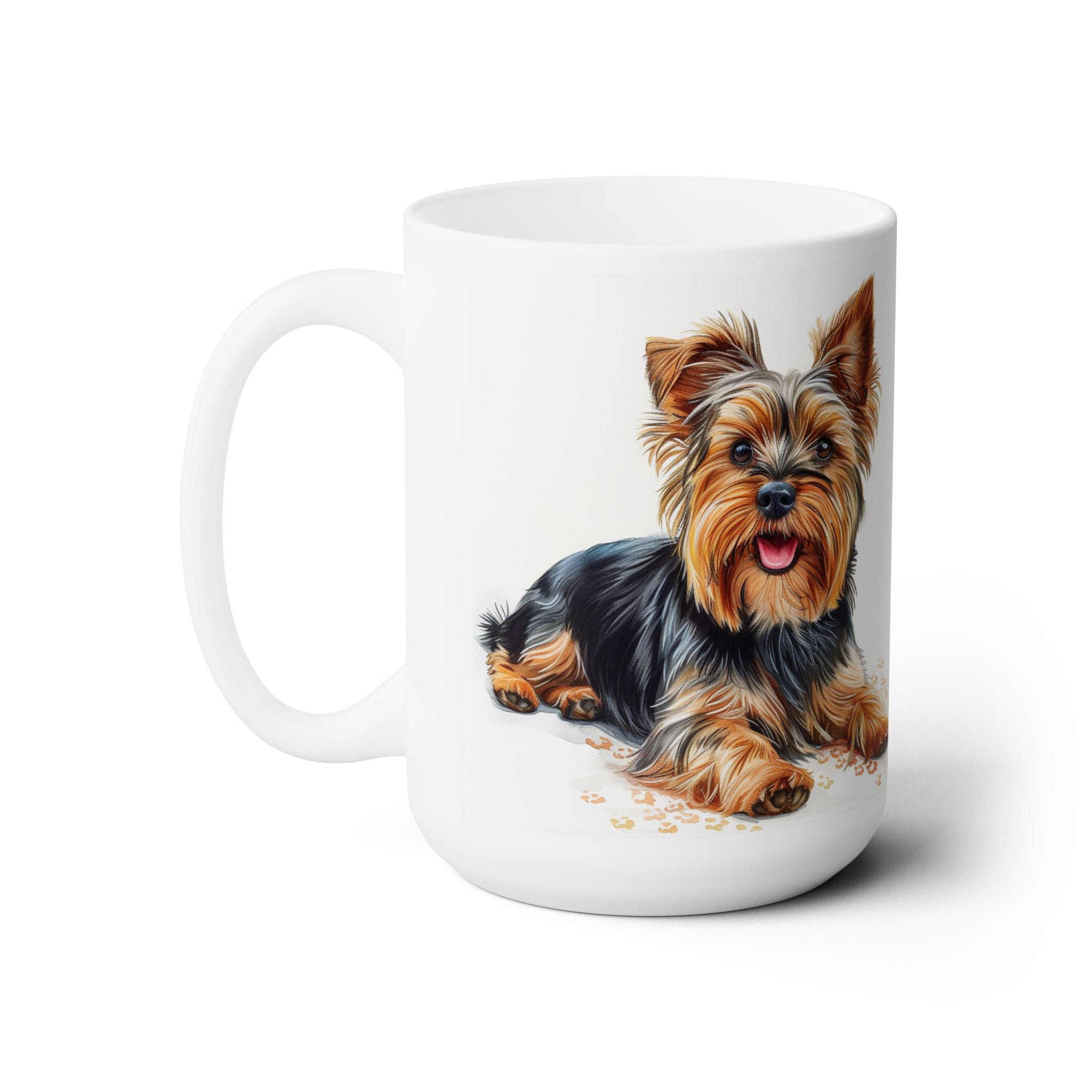 Yorkie Dreams Coffee Mug - Yorkshire Terrier Art for Dog Lovers - Darwin & Rose