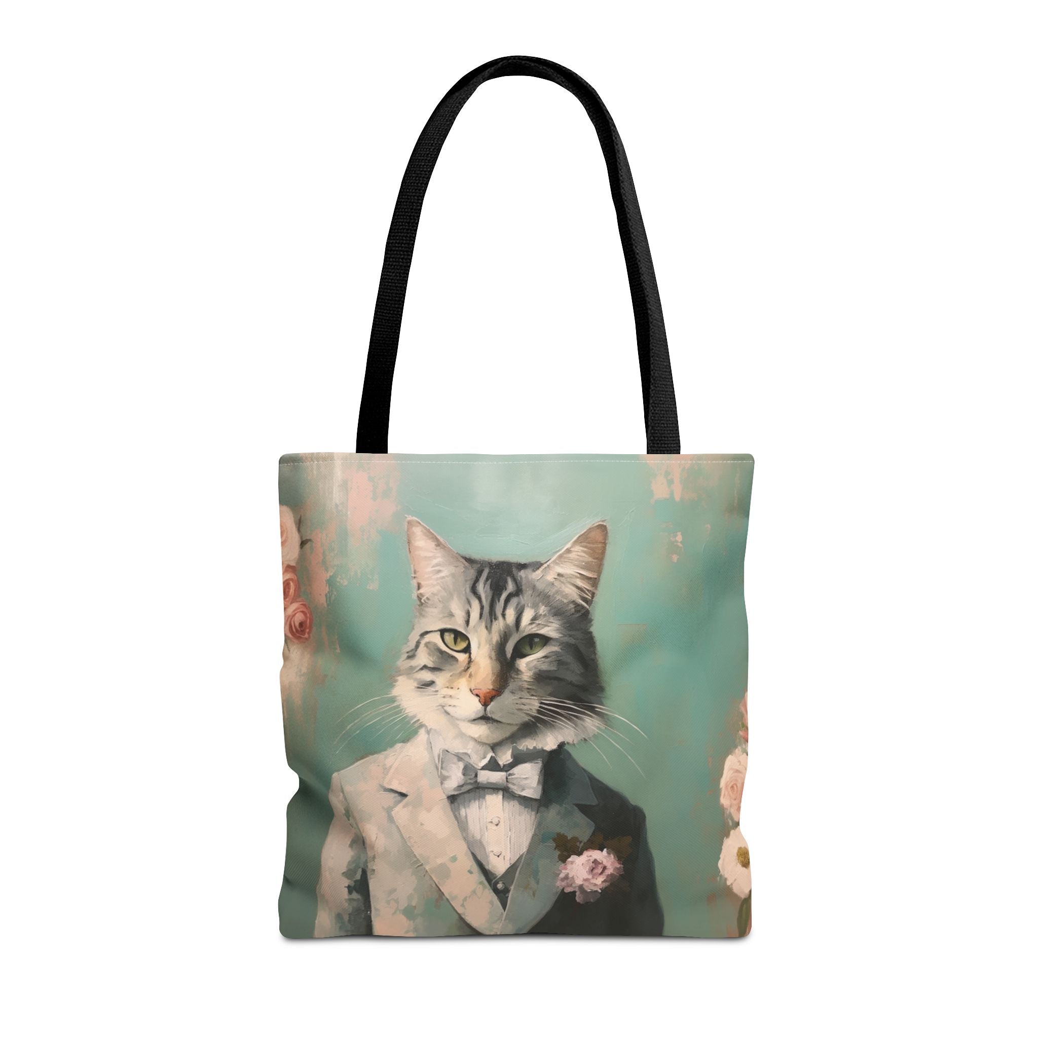 Maine Coon Cat Tote Bag, Chic Canvas Market Bag for Cat Lovers - Darwin & Rose