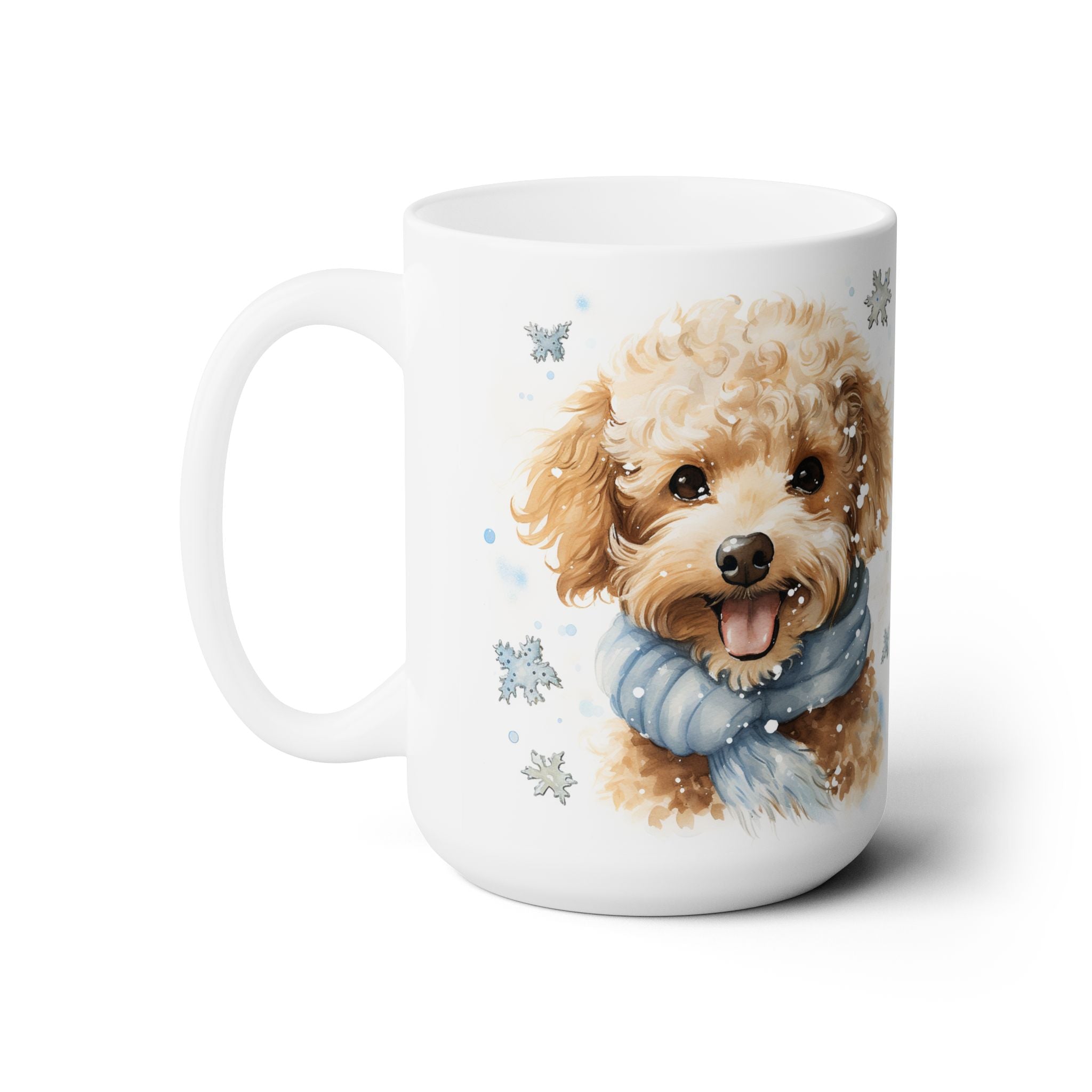 Poodle Winter Wonderland Mug - Cozy Dog Lover's Gift - Darwin & Rose