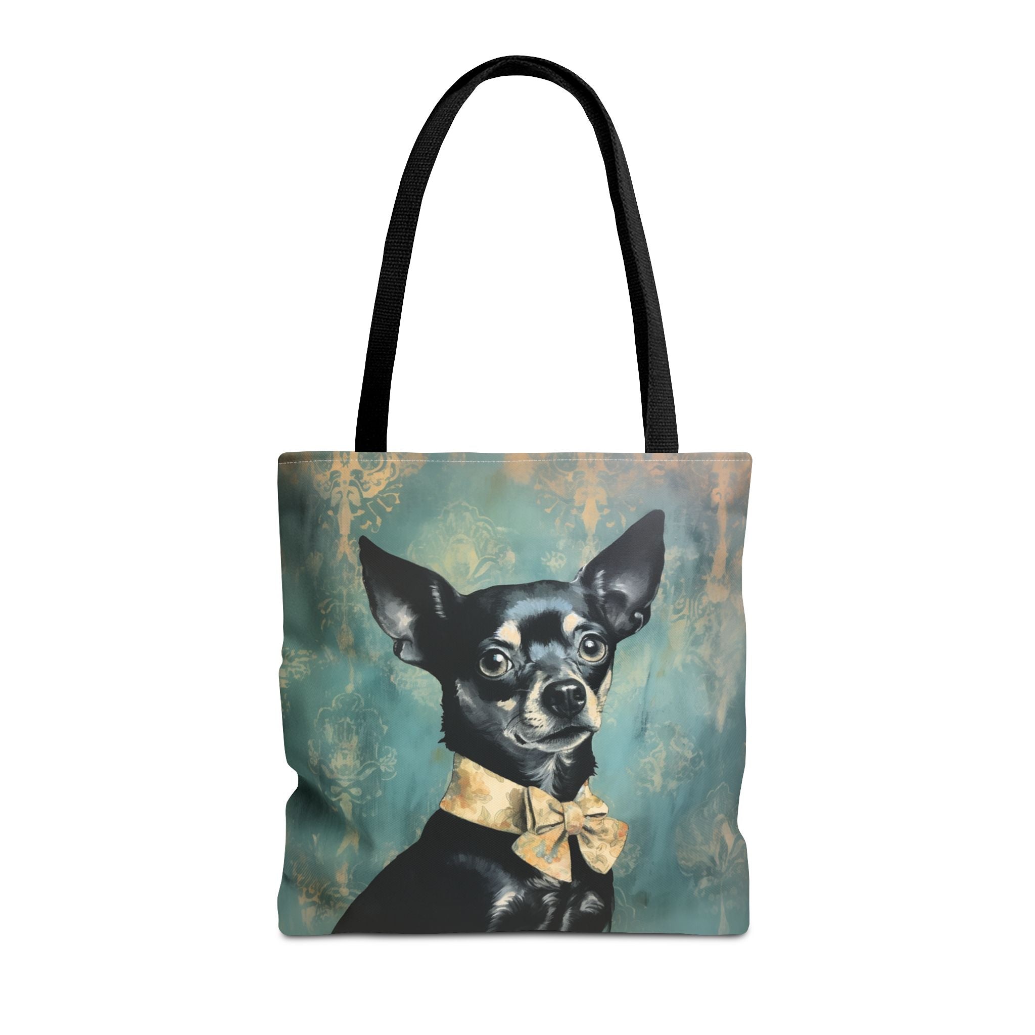 Dapper Chihuahua Tote Bag - Elegant Eco-Friendly Canvas for Dog Lovers - Darwin & Rose