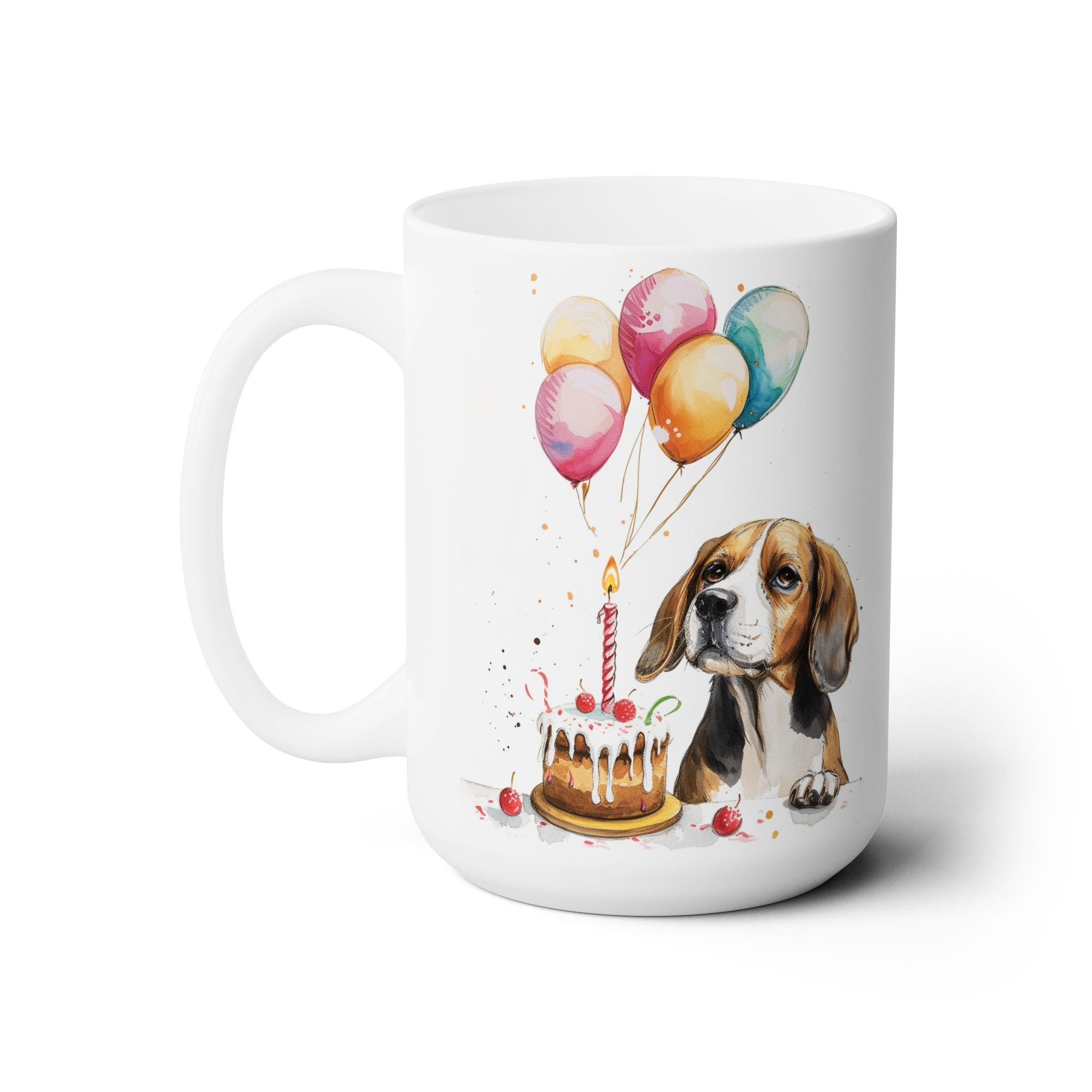 Beagle Birthday Celebration Mug - Perfect Gift for Dog Lovers - Darwin & Rose