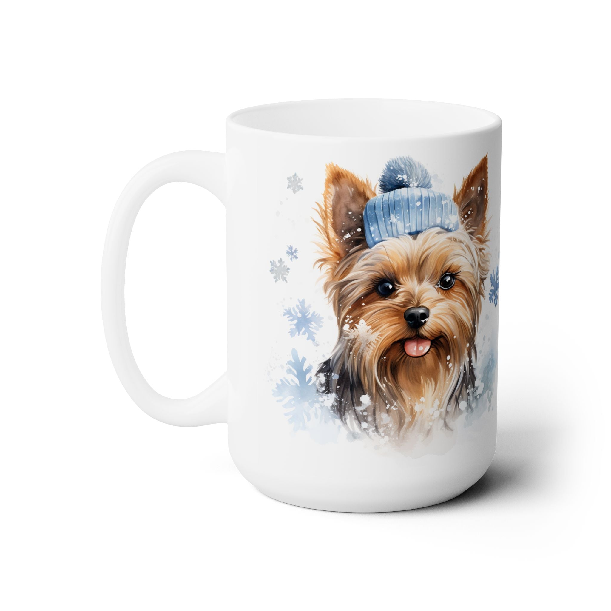 Yorkie Holiday Mug - Winter Wonderland Yorkshire Terrier Gift - Darwin & Rose