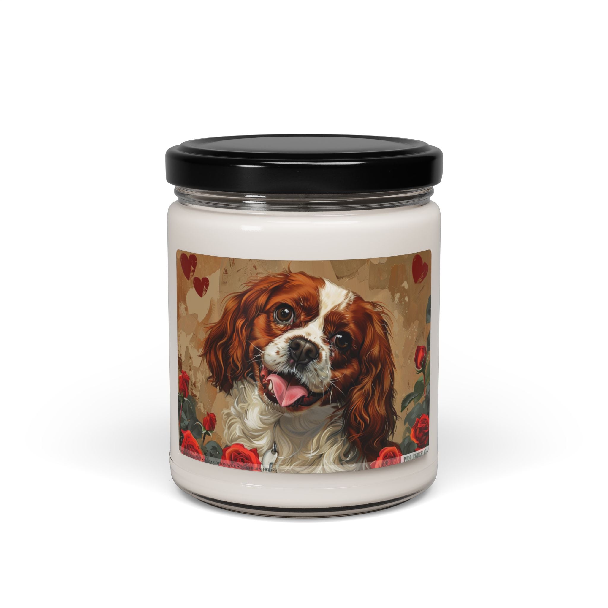 Cavalier King Charles Spaniel Candle - Heartwarming Gift for Dog Lovers - Darwin & Rose