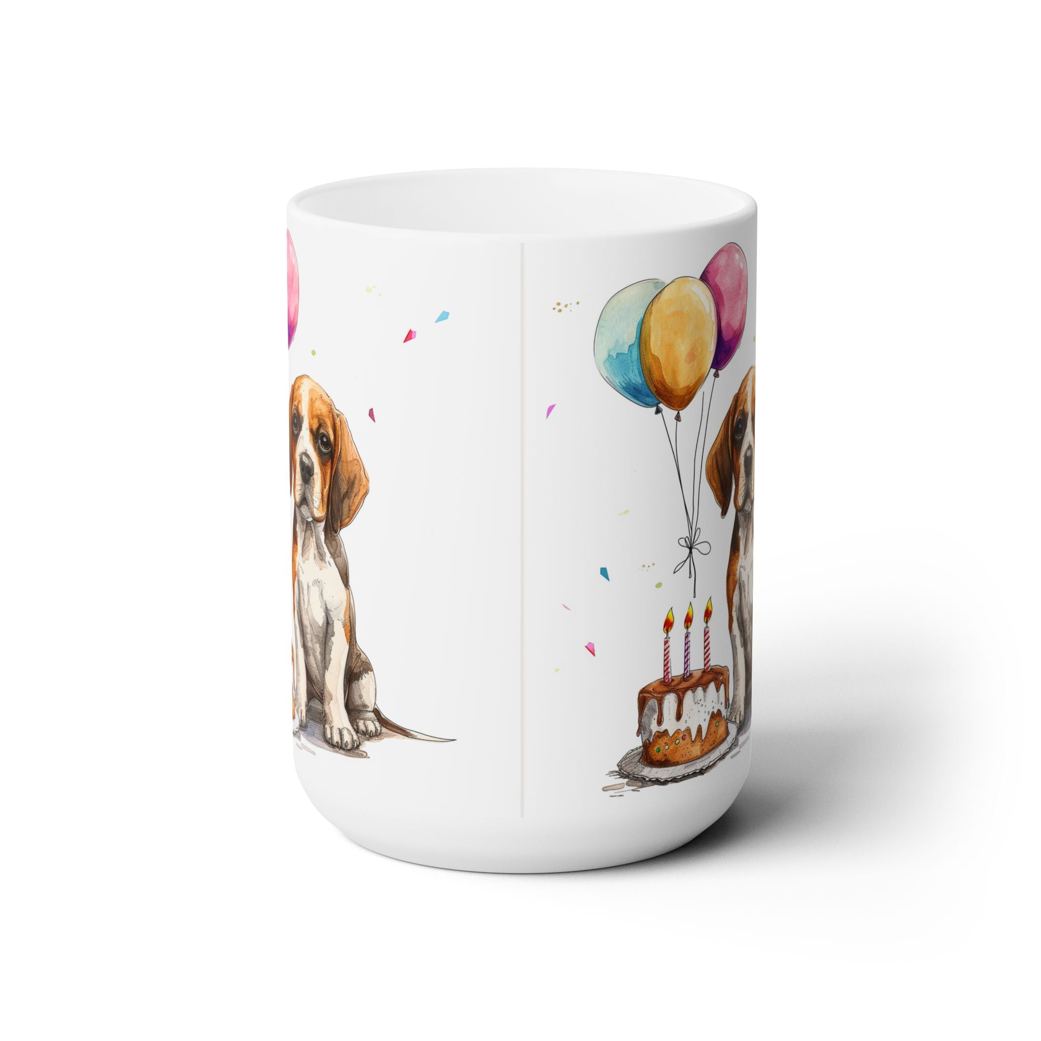 Beagle Birthday Celebration Mug - Perfect for Beagle Lovers and Pet Parents - Darwin & Rose