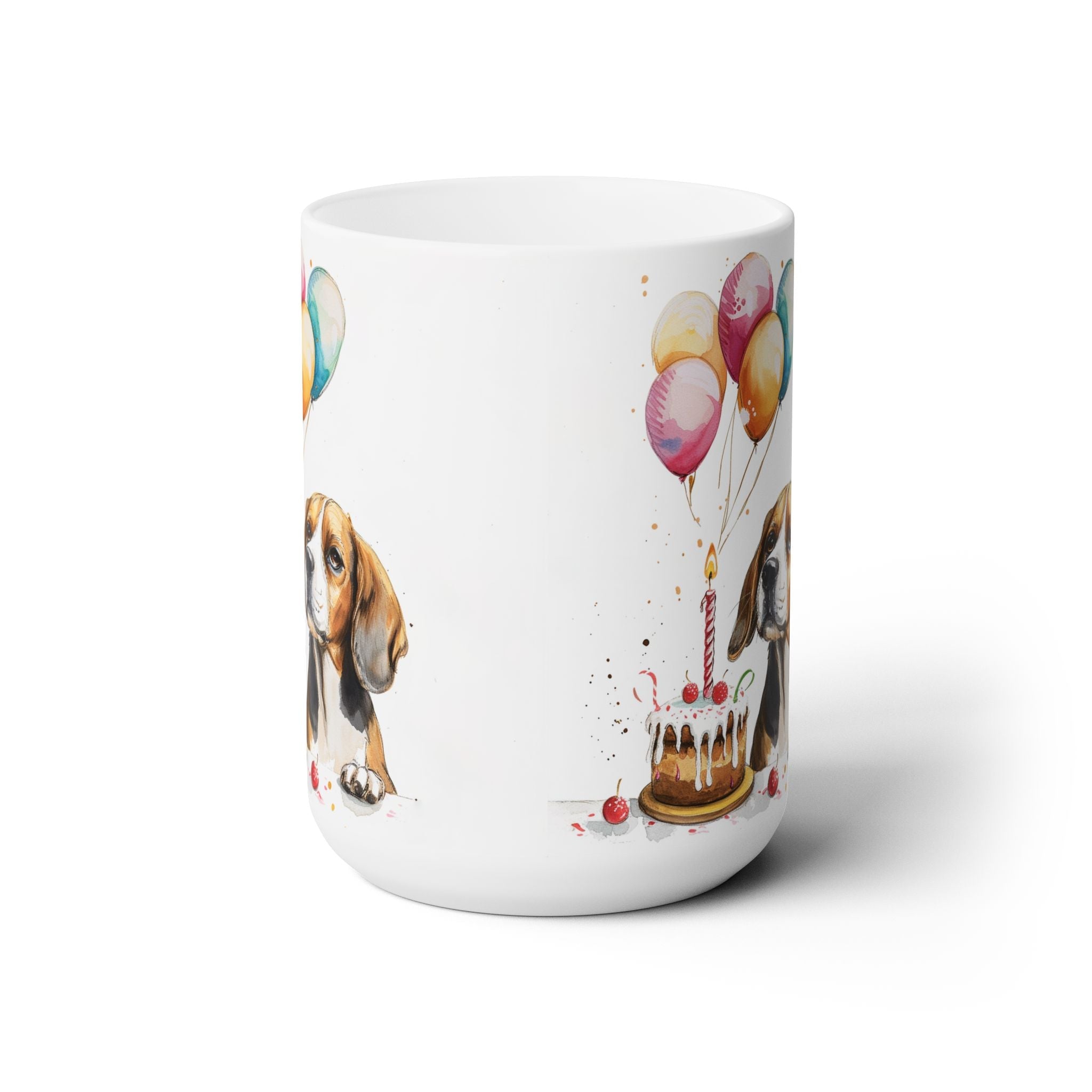 Beagle Birthday Celebration Mug - Perfect Gift for Dog Lovers - Darwin & Rose