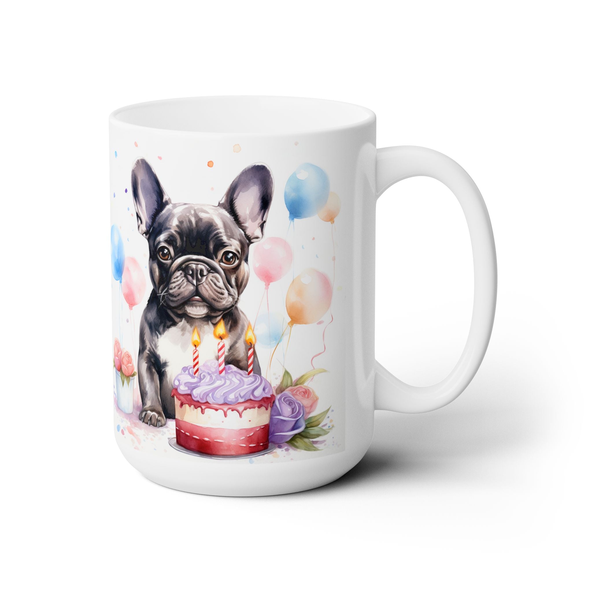 Frenchie Birthday Celebration Mug - Perfect for Dog Lovers - Darwin & Rose