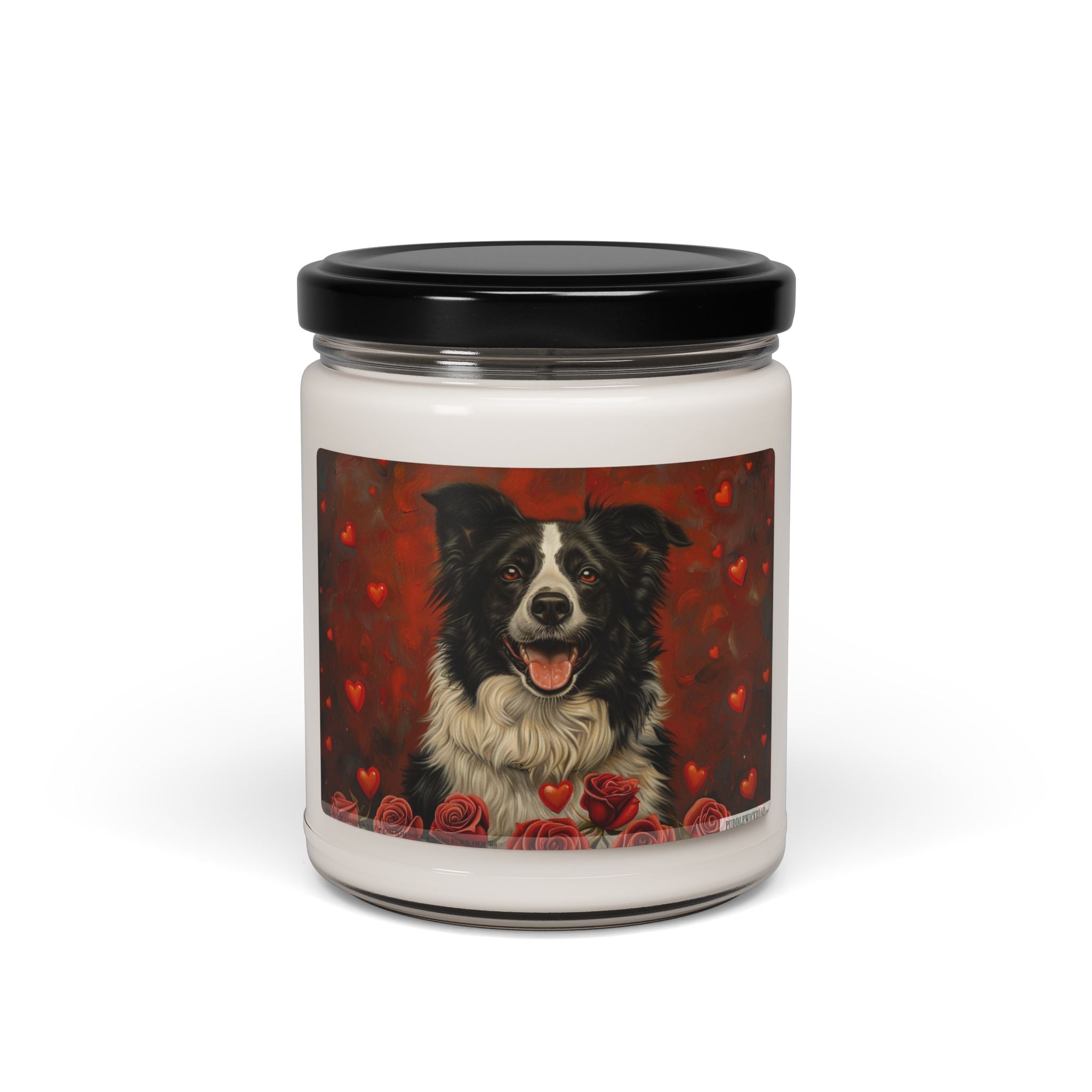 Border Collie Love Candle - Perfect Gift for Dog Lovers - Darwin & Rose