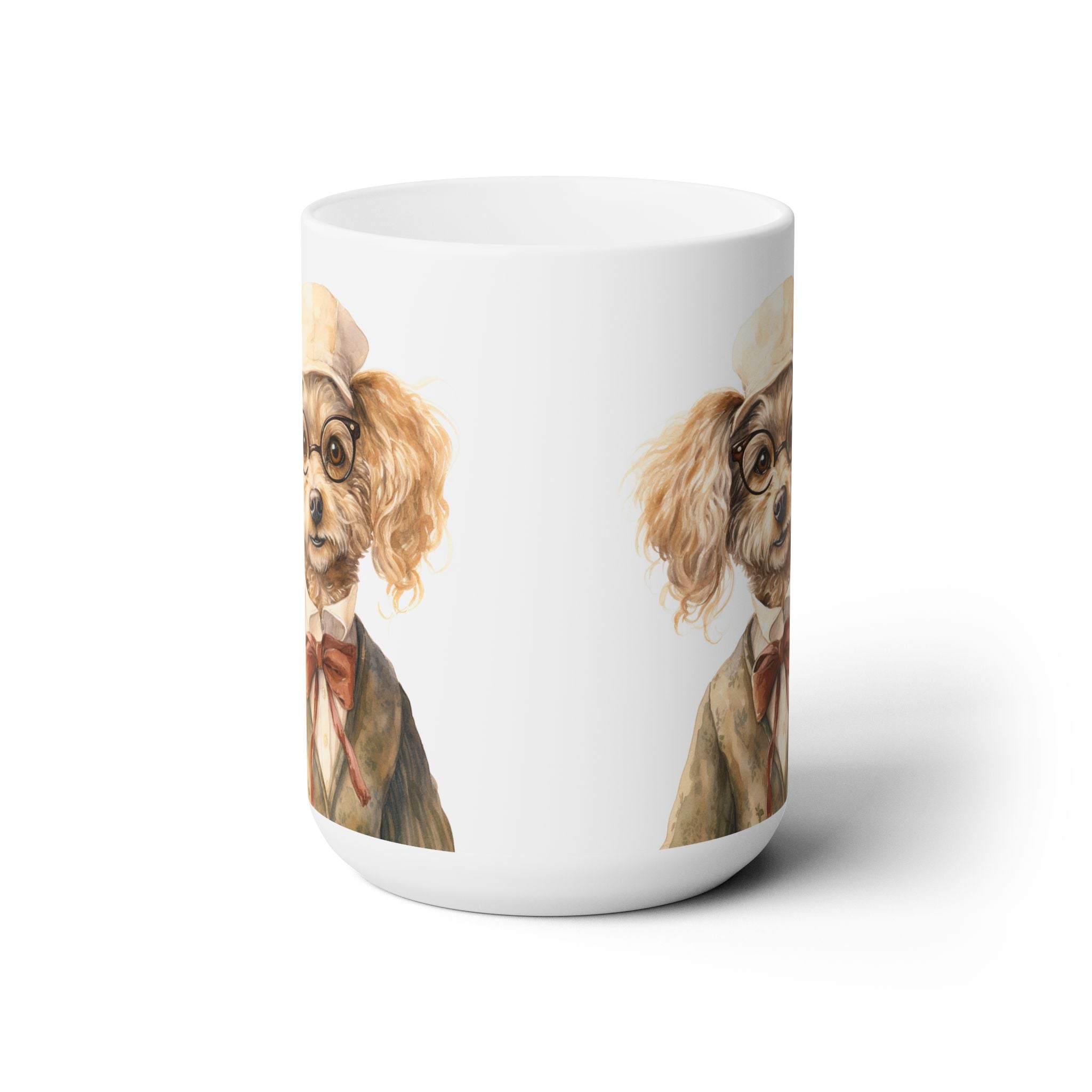 Sophisticated Poodle Teacher Coffee Mug - Dog Lover Gift Idea - Darwin & Rose