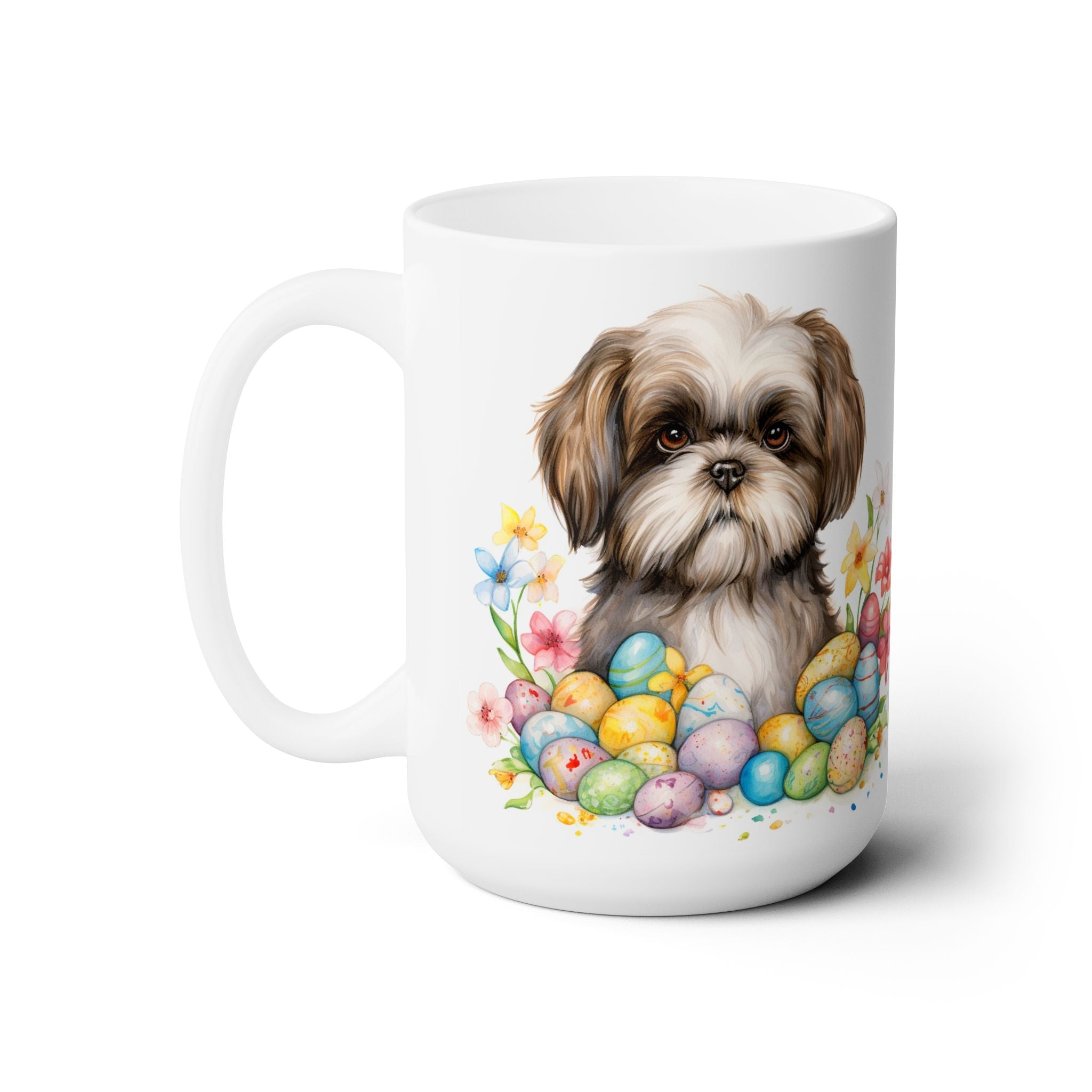 Shih Tzu Easter Joy Mug - Adorable Dog Lover Gift for Spring - Darwin & Rose