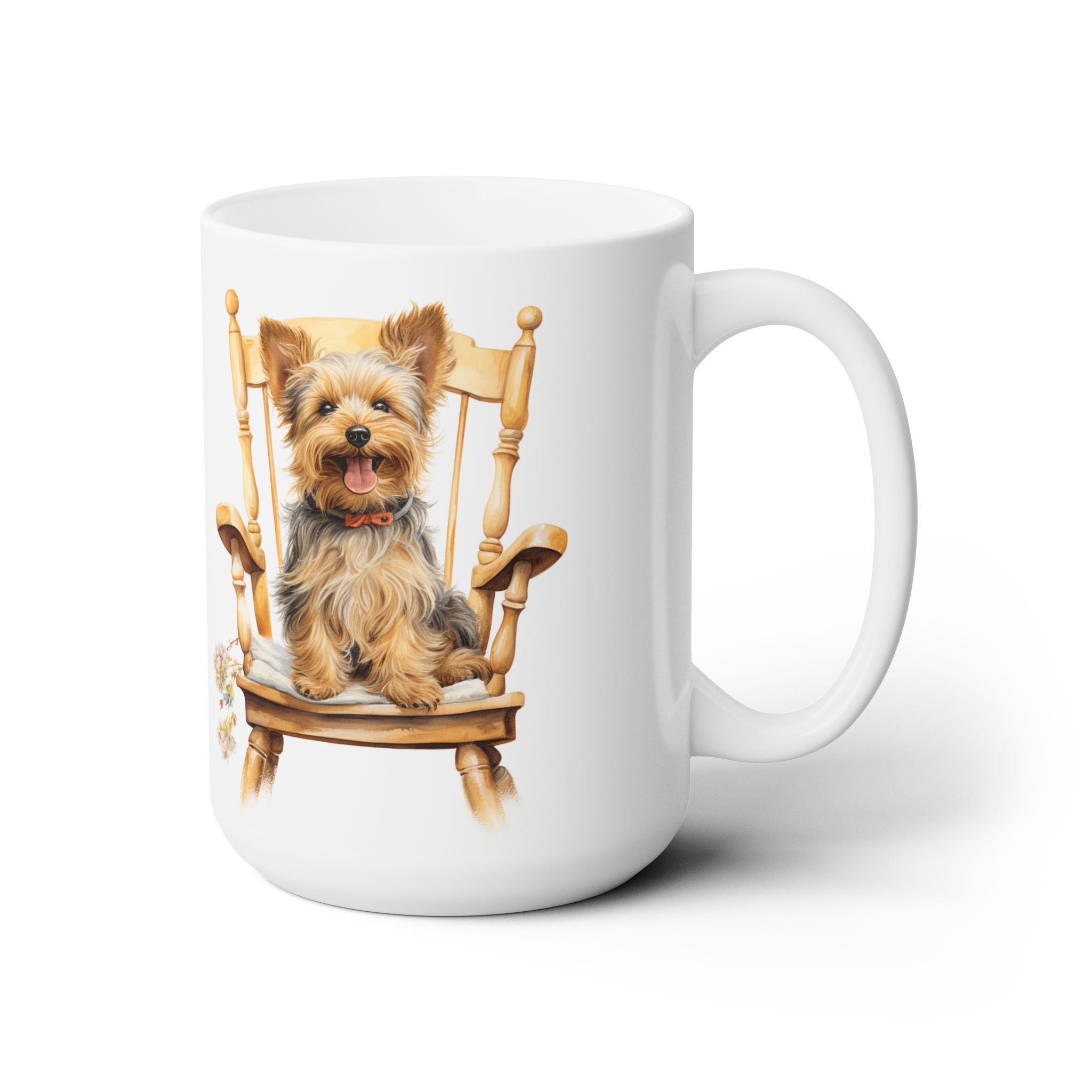 Yorkie Charm Ceramic Coffee Mug - Perfect Yorkie Lover Gift - Darwin & Rose