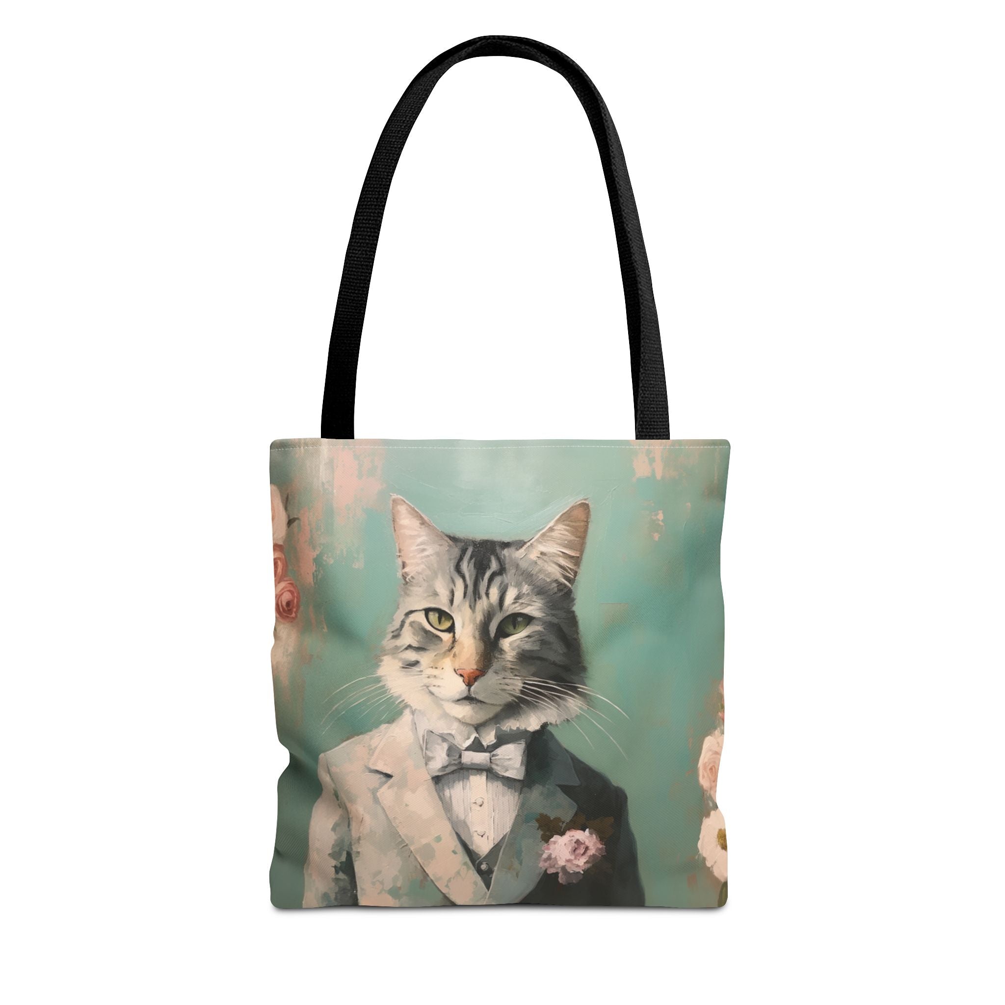 Maine Coon Cat Tote Bag, Chic Canvas Market Bag for Cat Lovers - Darwin & Rose