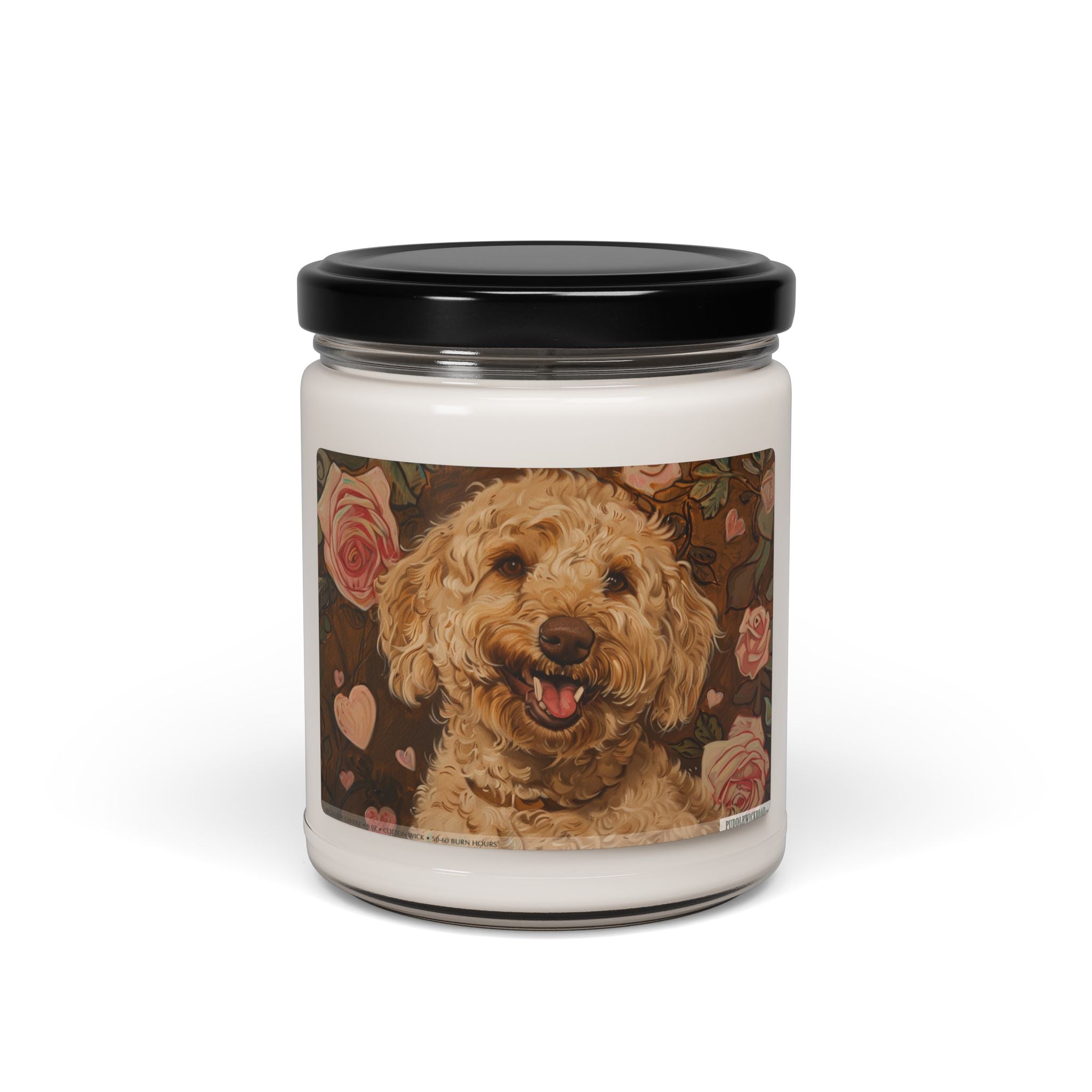 Loving Labradoodle Soy Candle - Pet Memorial & Gift for Dog Lovers - Darwin & Rose