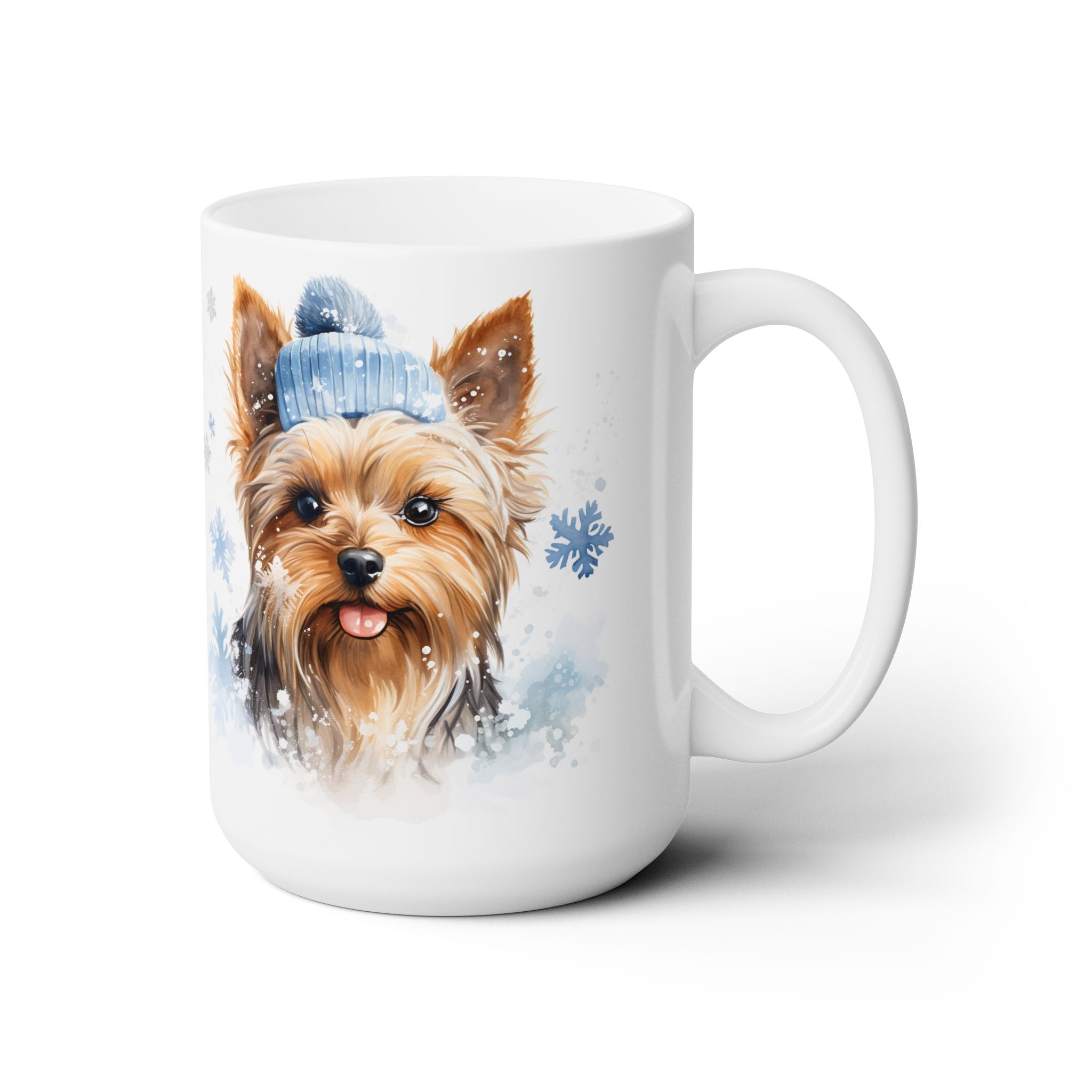 Yorkie Holiday Mug - Winter Wonderland Yorkshire Terrier Gift - Darwin & Rose