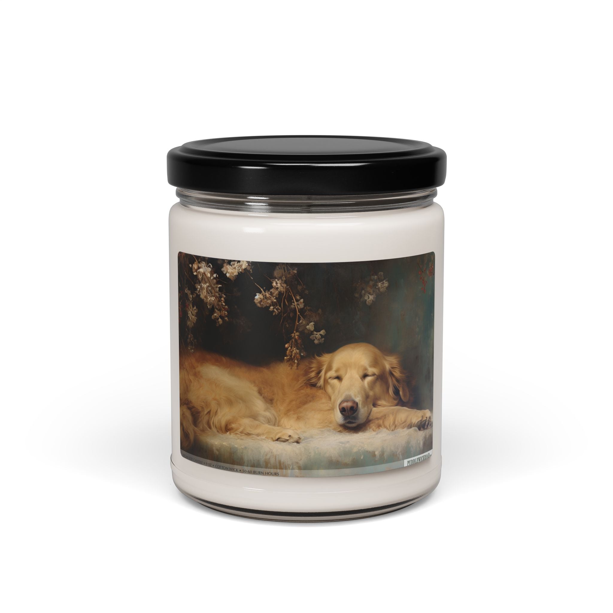 Golden Retriever Dreamscape Candle - Cozy Dog Lover Gift - Darwin & Rose
