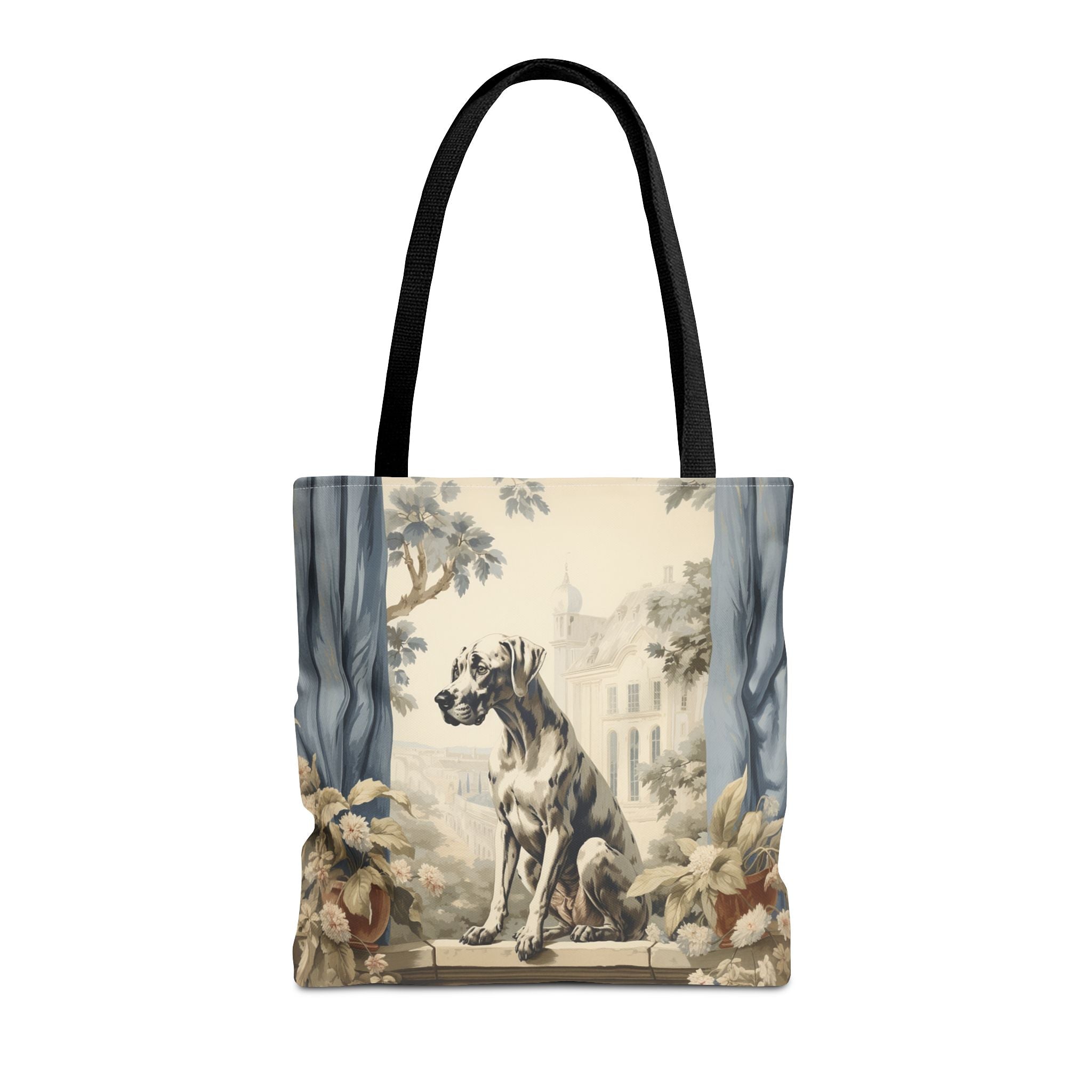 Great Dane Manor Art Tote Bag, Eco-Friendly Dog Lover Gift - Darwin & Rose