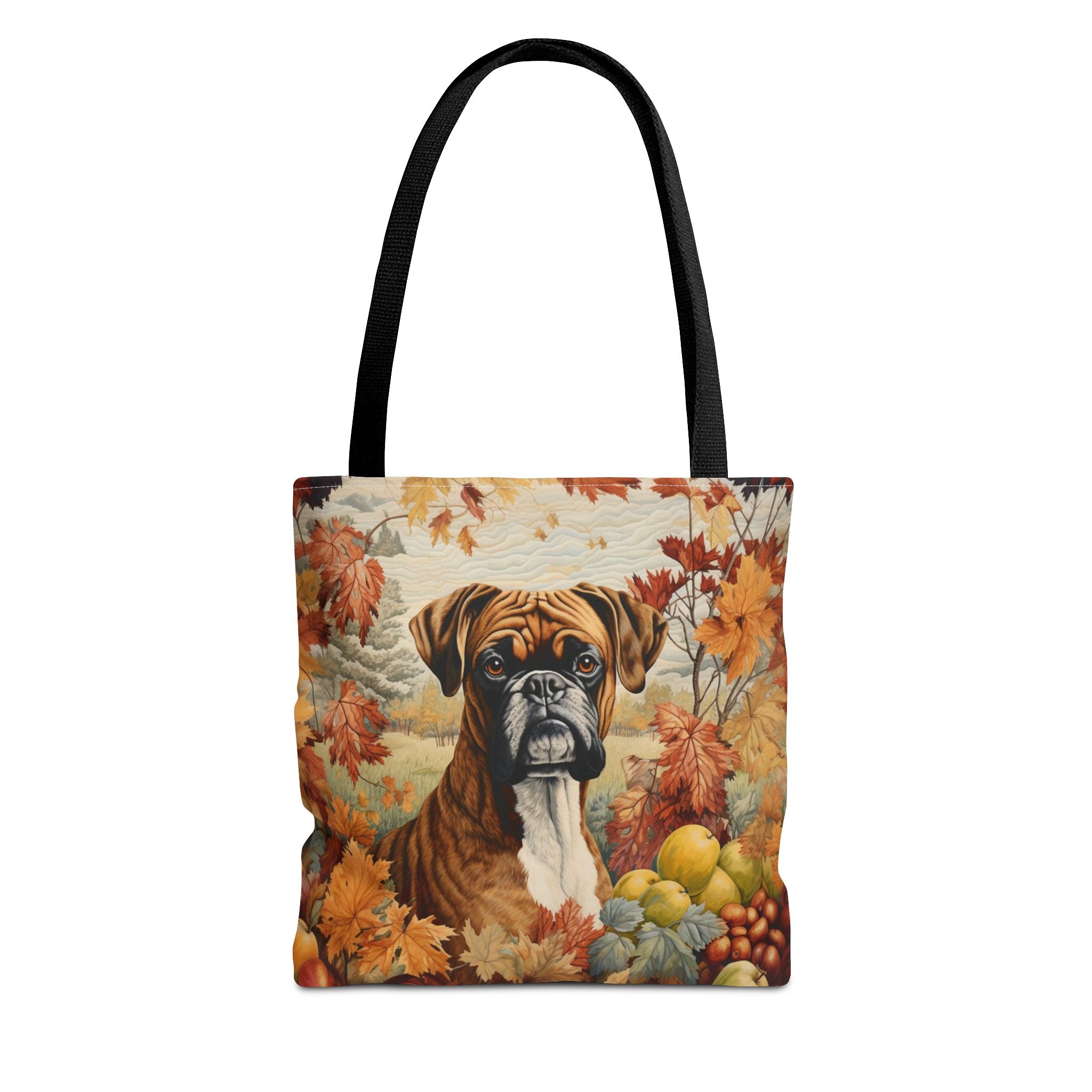 Boxer Autumn Harvest Tote Bag - Eco-Friendly Fall Accessory - Darwin & Rose