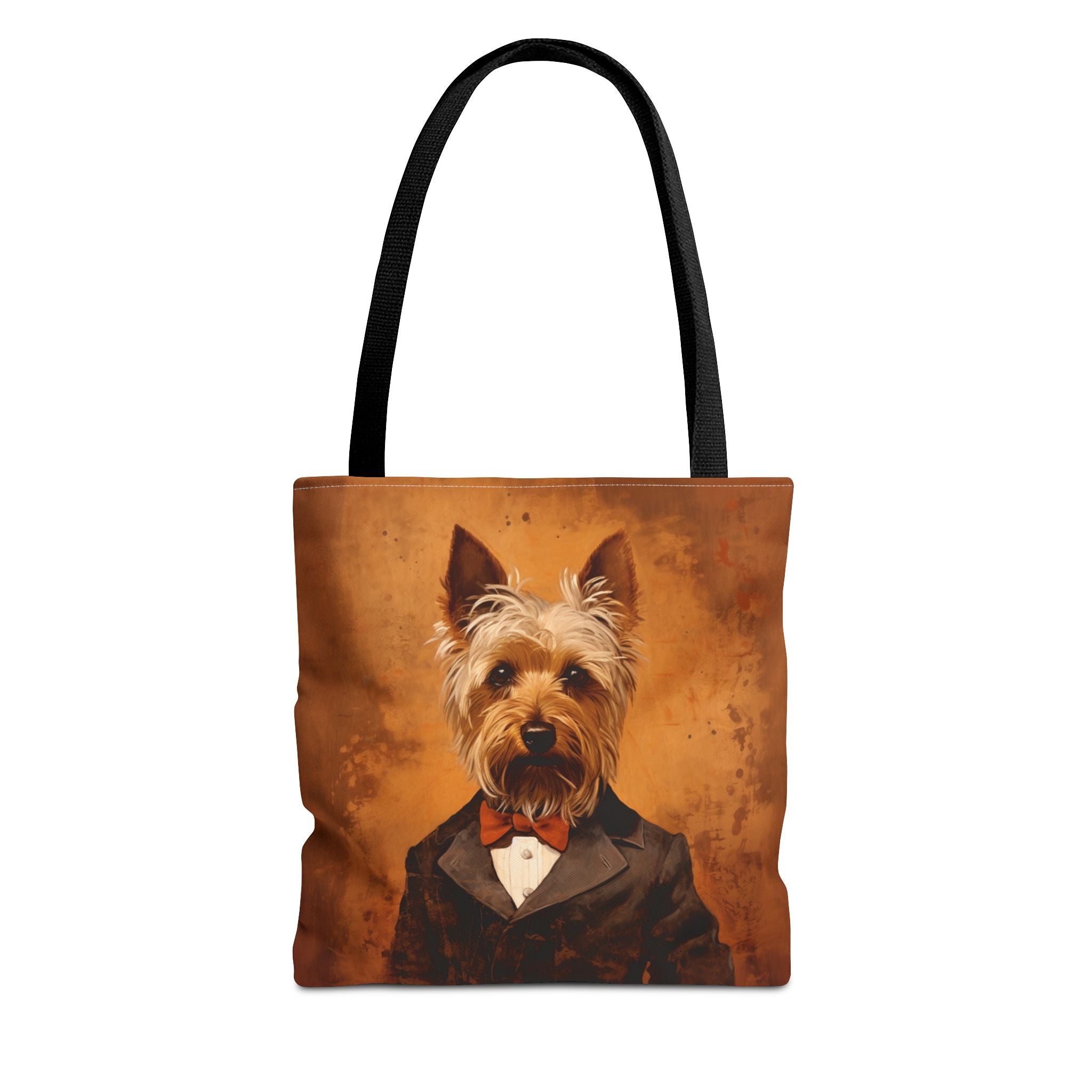 Yorkie Gentleman Tote Bag - Elegant and Eco-Friendly for Dog Lovers - Darwin & Rose