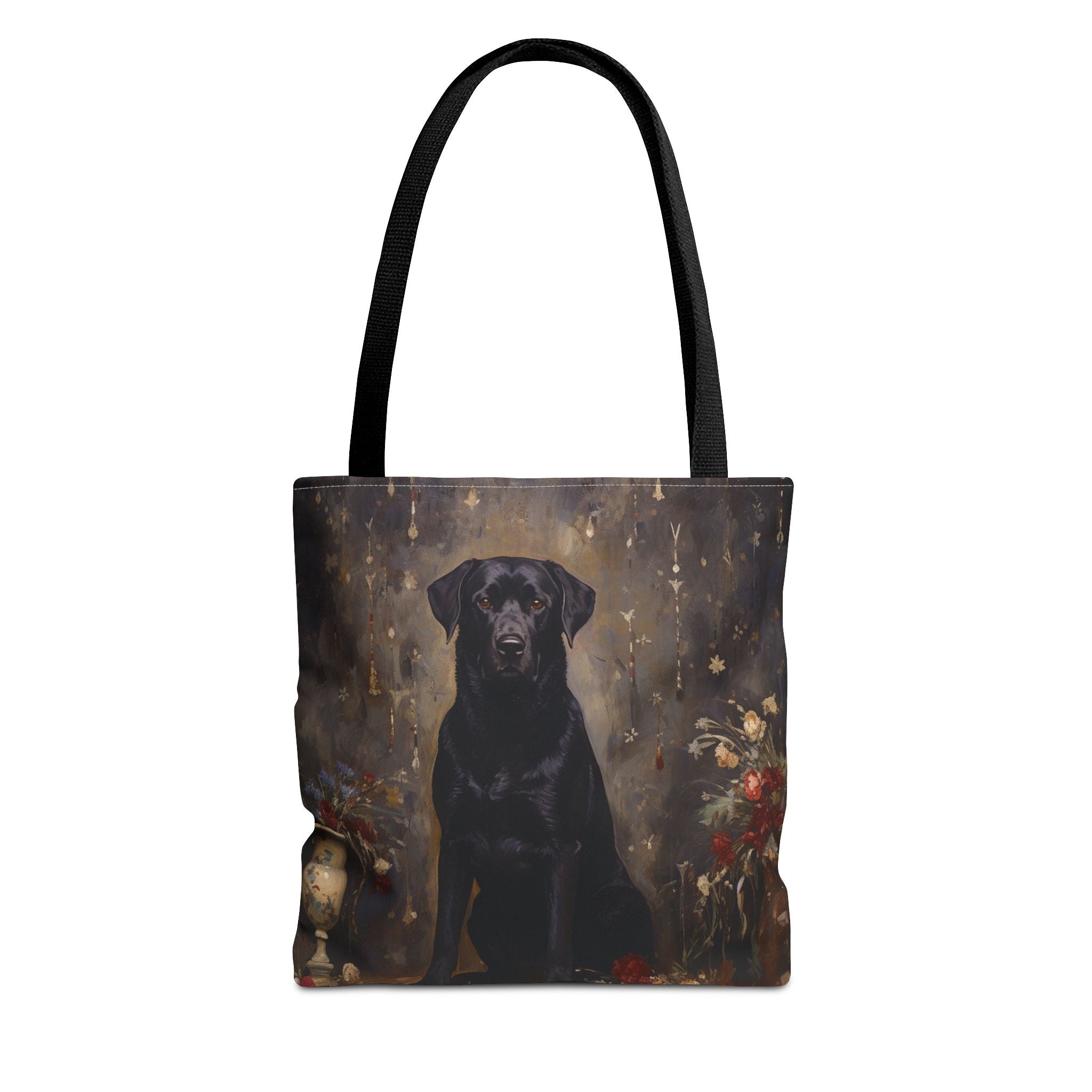 Black Labrador Elegance Tote Bag, Classic Dog Lover Gift - Darwin & Rose