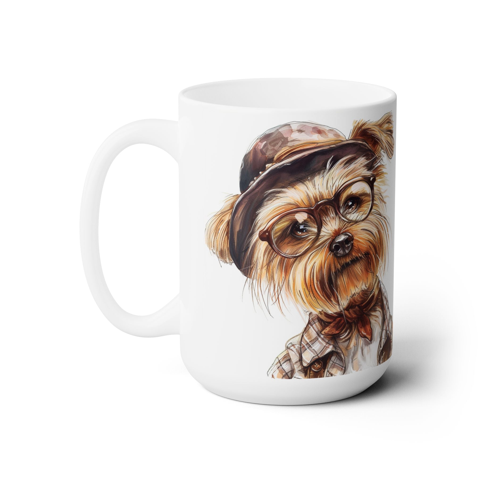 Yorkie Gentleman Coffee Mug - Unique Yorkshire Terrier Gift for Pet Lovers - Darwin & Rose