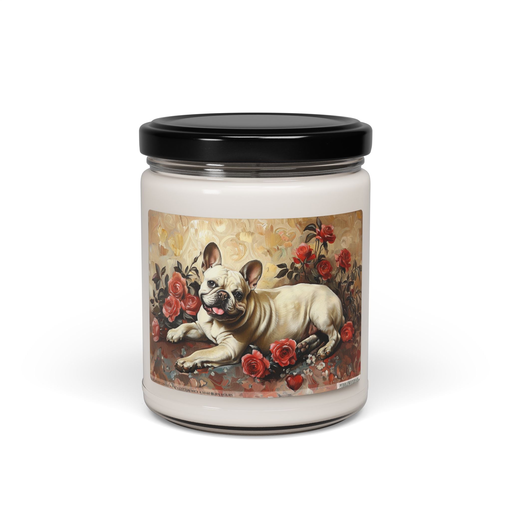 Charming French Bulldog Candle - Cozy Pet Lover Gift Idea - Darwin & Rose