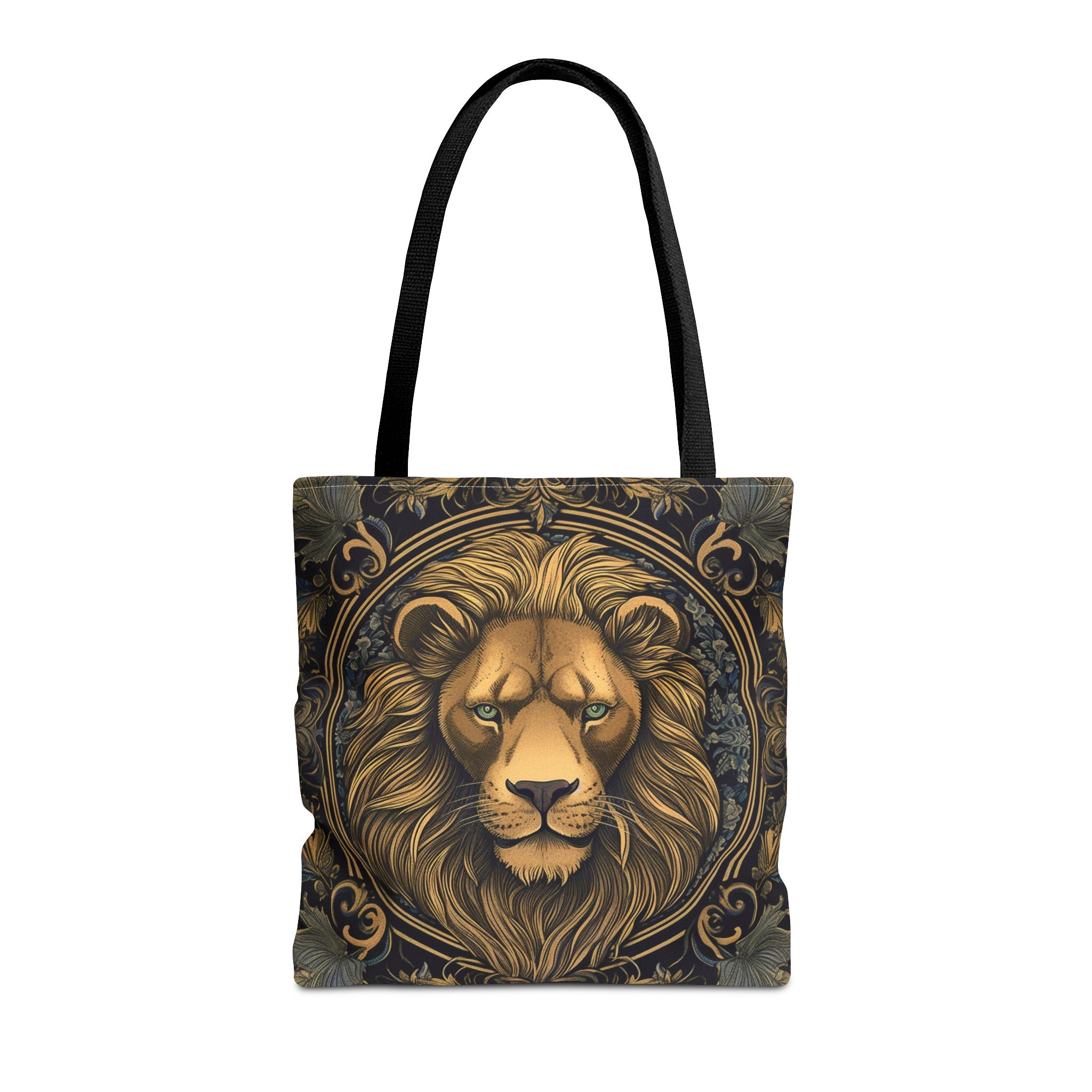 Majestic Lion Art Tote Bag, Eco-Friendly Canvas Shopping Bag - Darwin & Rose