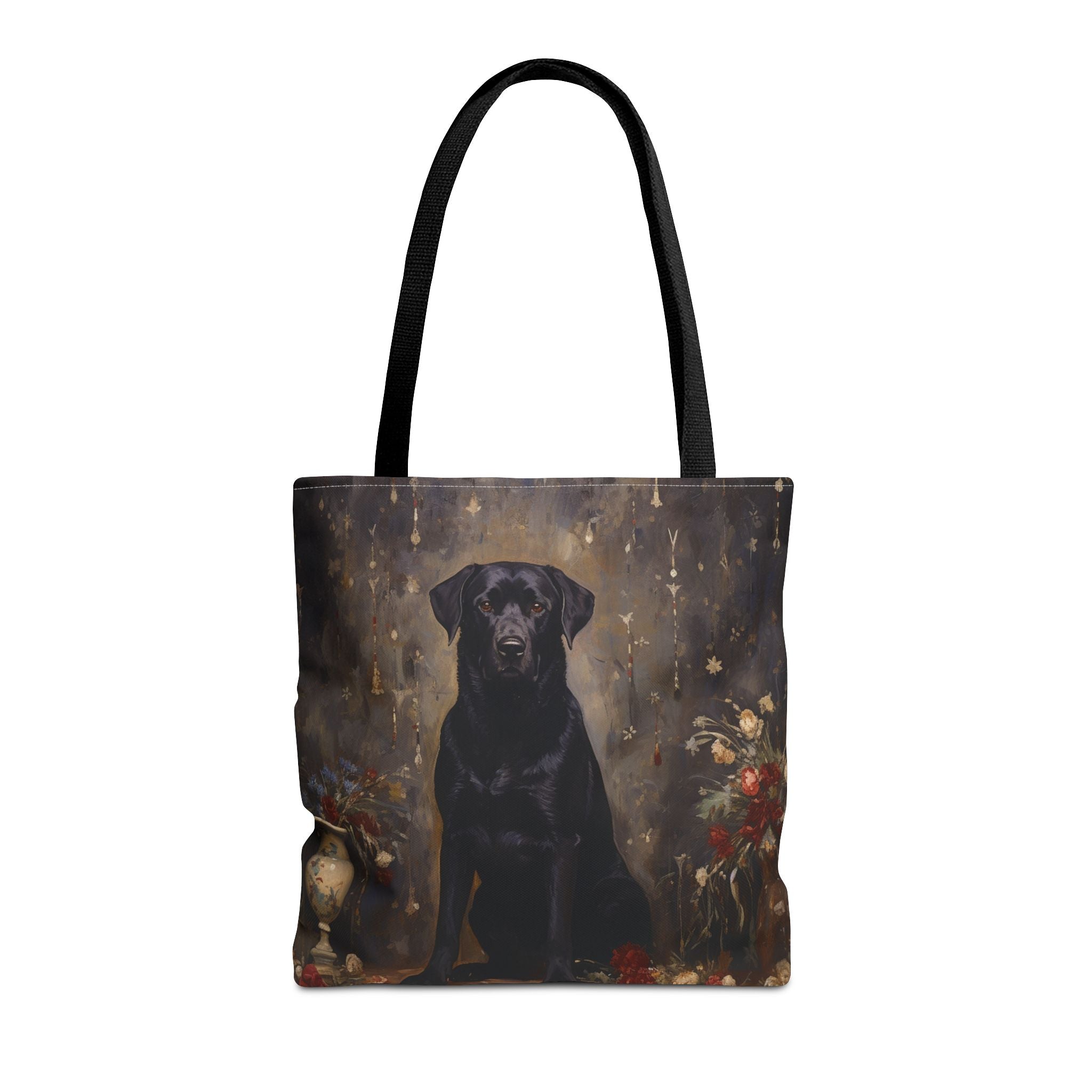Black Labrador Elegance Tote Bag, Classic Dog Lover Gift - Darwin & Rose