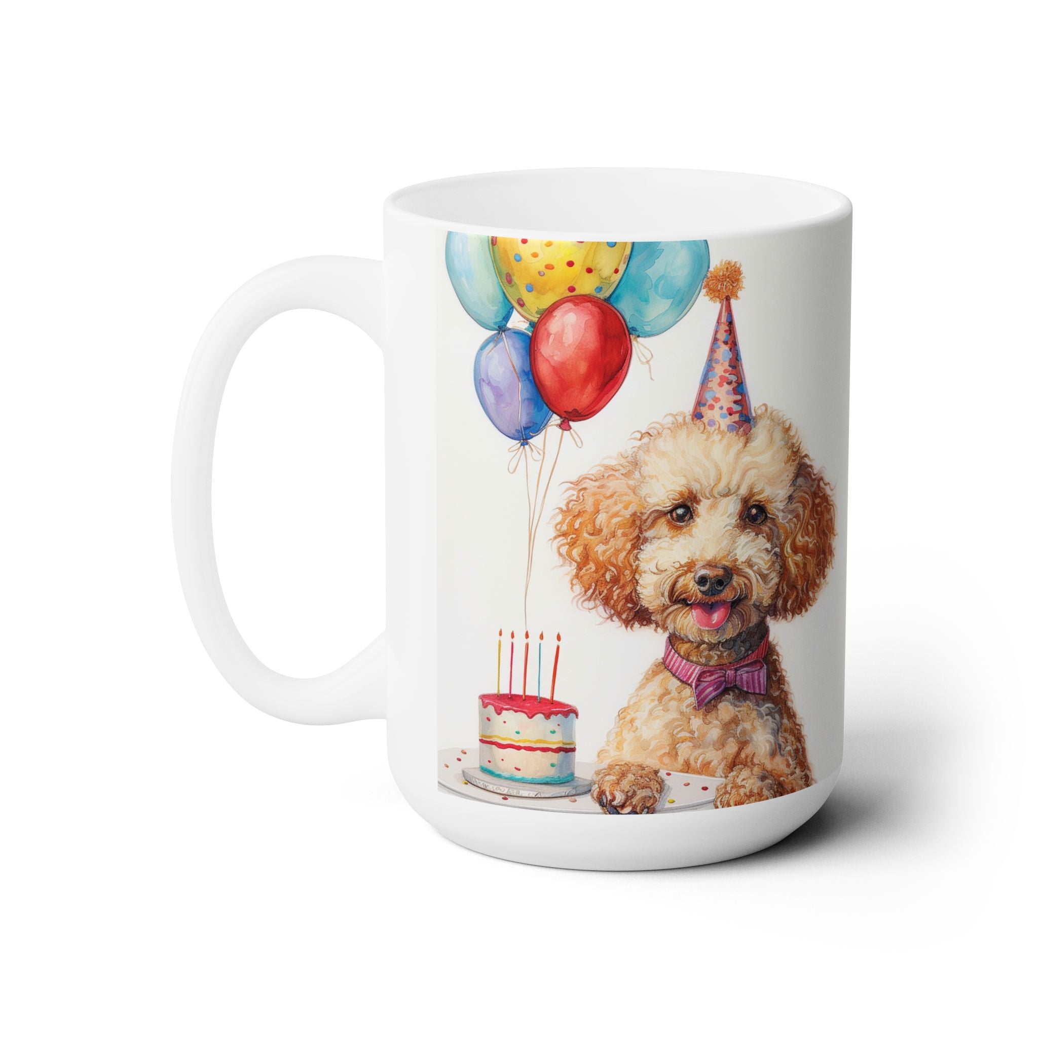 Poodle Party Mug - Adorable Birthday Dog Lover Gift - Darwin & Rose