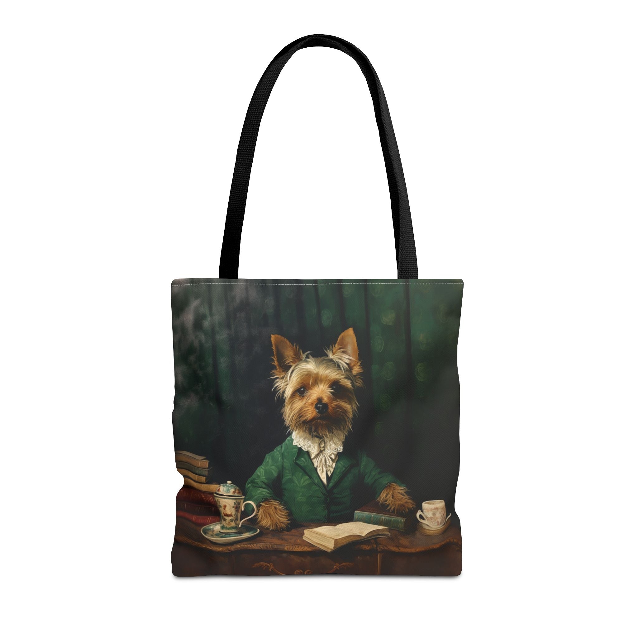 Charming Yorkshire Terrier Scholar Tote Bag - Eco-Friendly Gift for Dog Lovers - Darwin & Rose