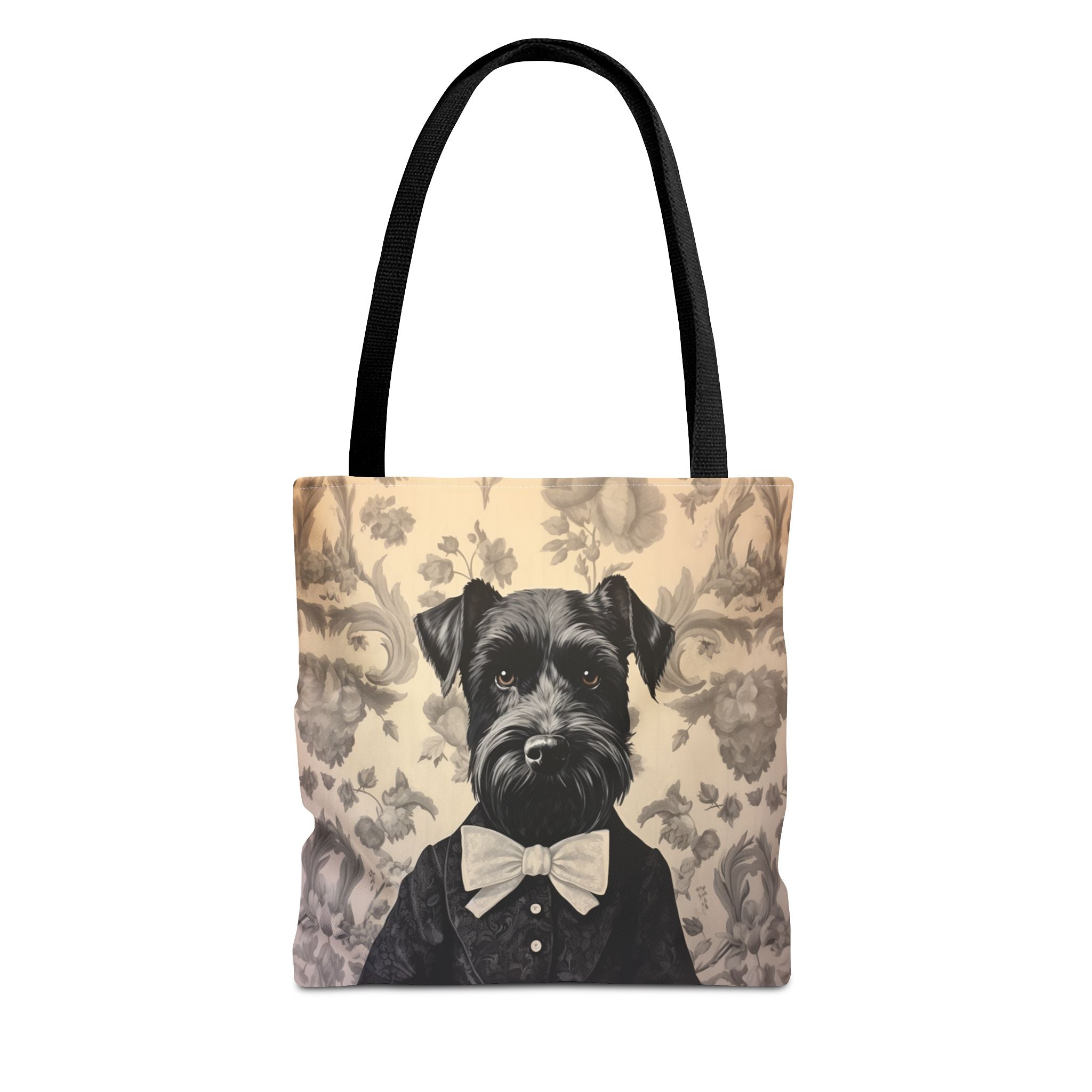 Charming Schnauzer Tote Bag - Elegant Dog Lover Gift, Eco-Friendly Carryall - Darwin & Rose