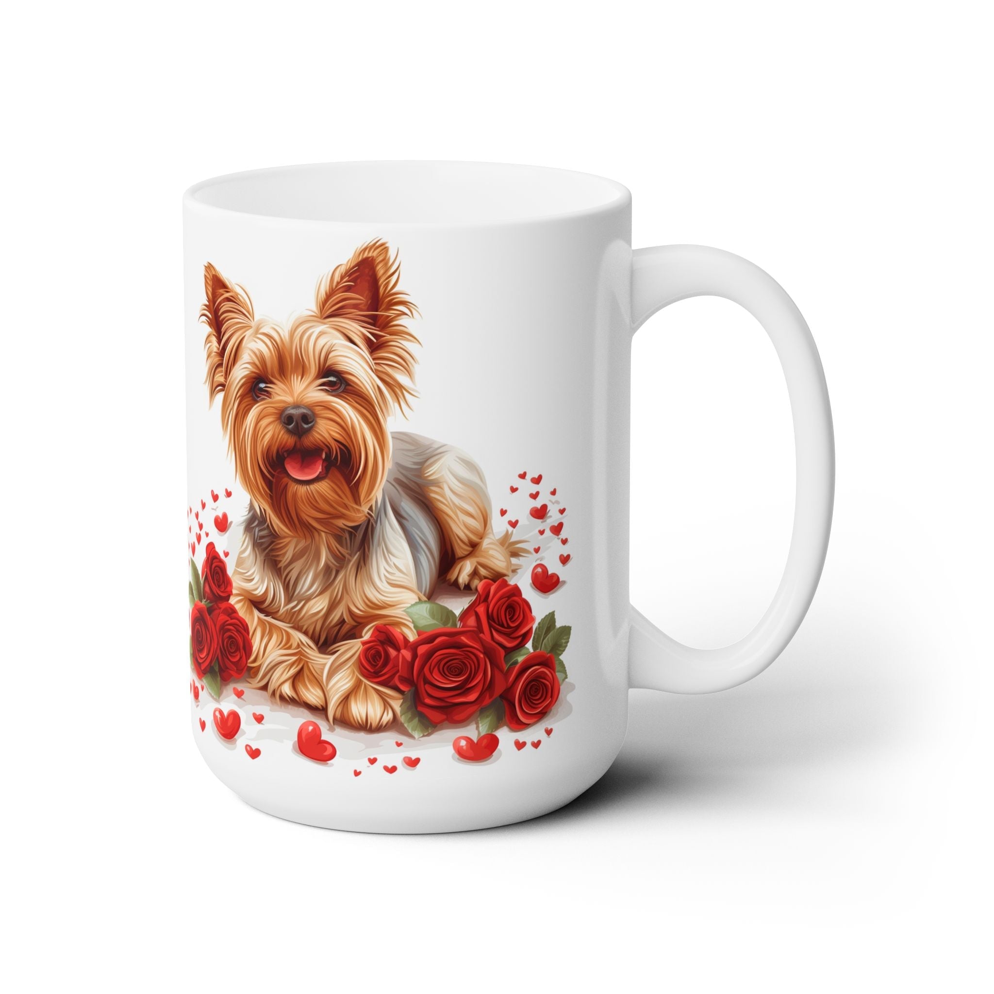 Yorkie Valentine's Day Mug - Yorkshire Terrier Gift for Dog Lovers - Darwin & Rose