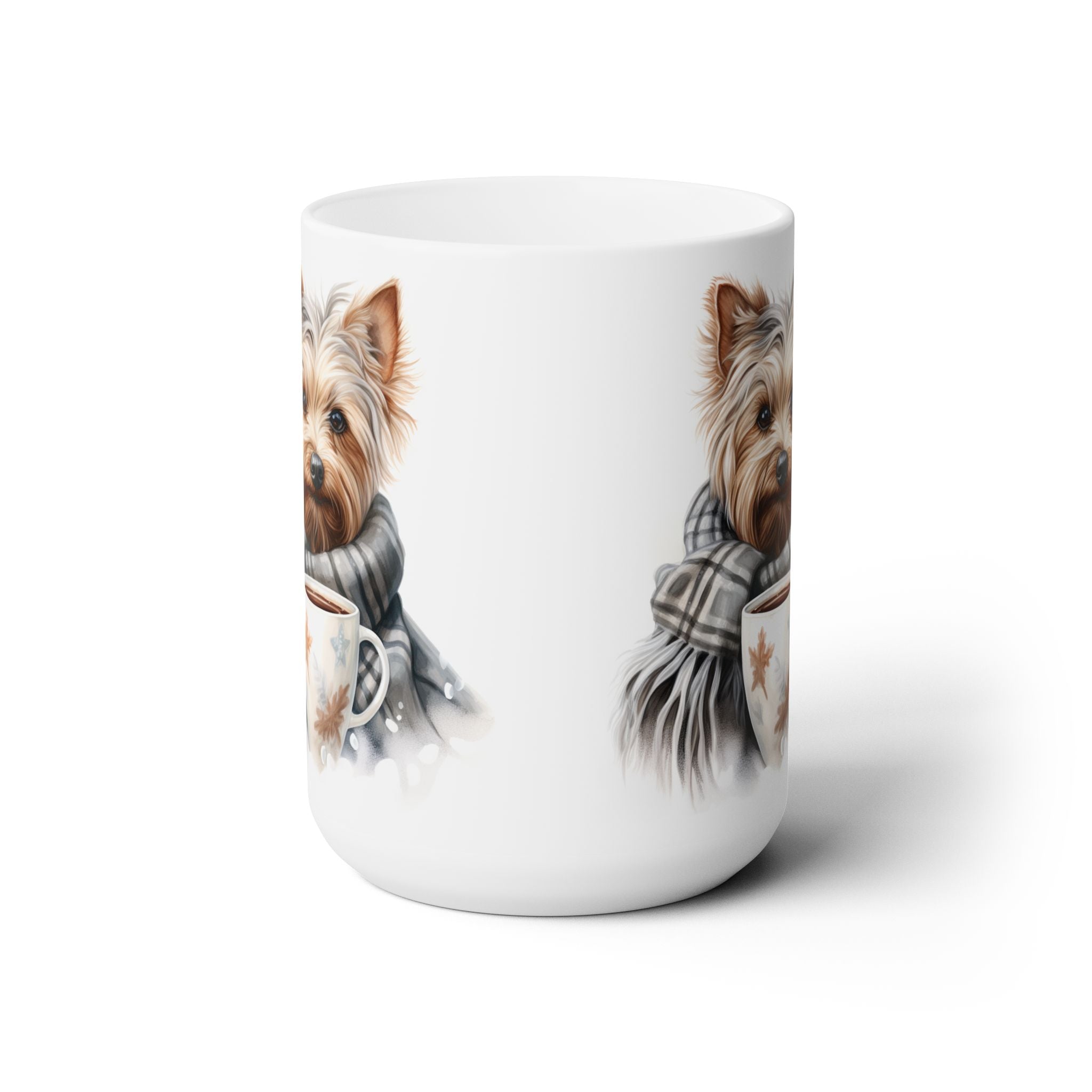 Cozy Yorkie Mug - Adorable Yorkshire Terrier Coffee Cup for Dog Lovers - Darwin & Rose
