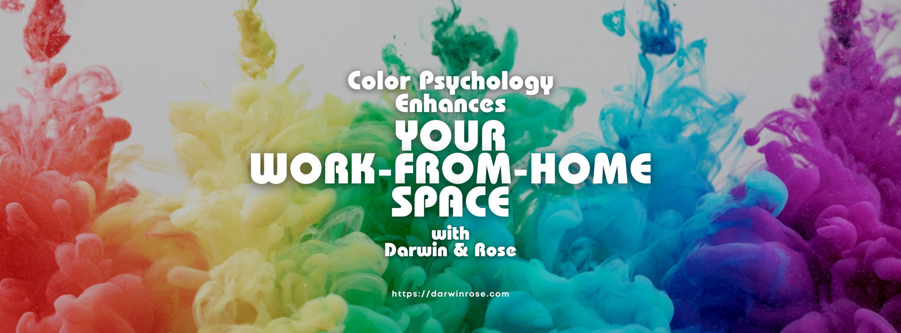 Color Psychology Enhances Your Work-From-Home Space with Darwin & Rose Home Decor!