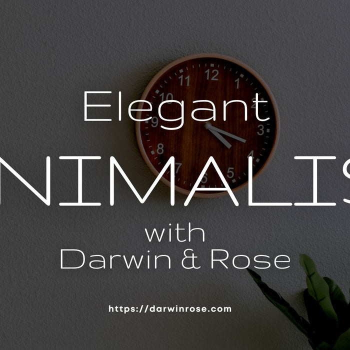 Elegant Minimalism Pillowcases with Darwin & Rose Home Decor