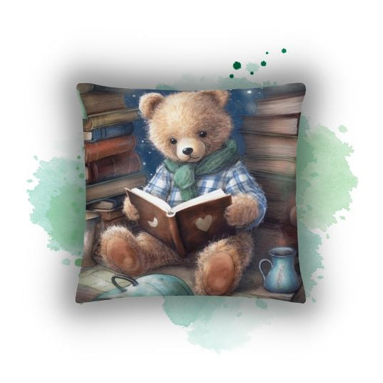 Indulge in Bear Dreams with Our Adorable Bear Dreams Pillow Case from Darwin & Rose Home Decor