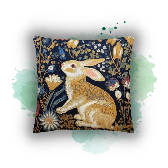 Elevate Your Home Office and Decor with 'Bunny Bliss' Vintage Inspired Pillowcases