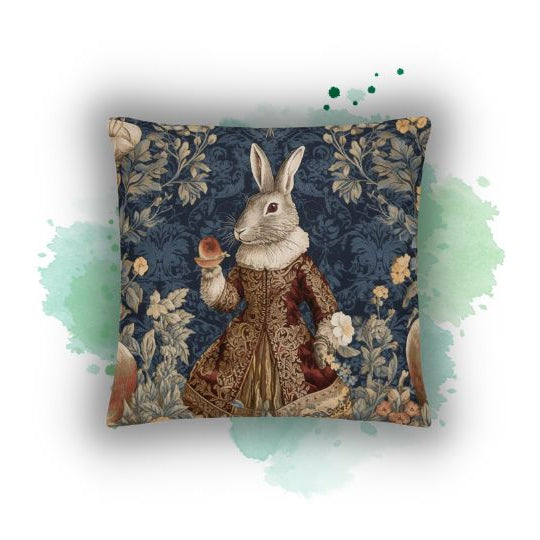 Elevate Your Home Office with Timeless Elegance: The 'Elegant Mama Bunny' Pillowcase by Darwin & Rose Home Decor