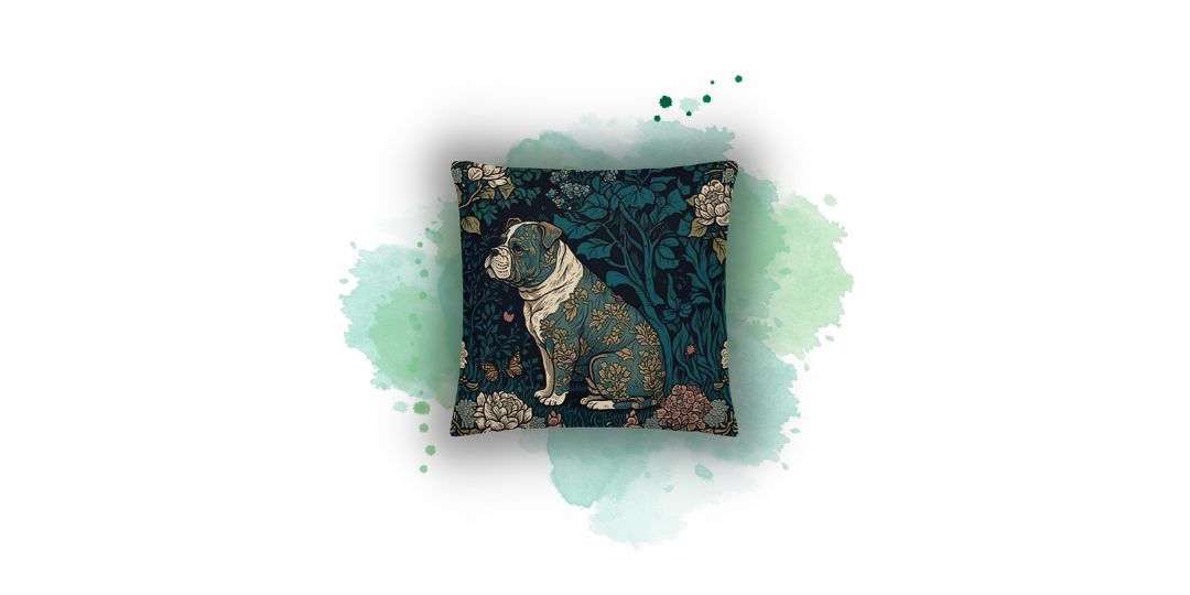 Level Up Your Workspace with "English Bulldog" at Darwin & Rose Home Decor!