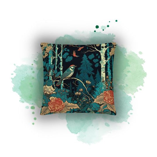 Feather Your Nest for Success with "Feathered Forest " at Darwin & Rose Home Decor!