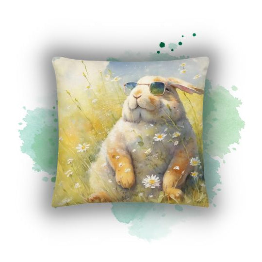 Darwin & Rose Home Decor Presents: The Vintage Inspired Happy Bunny Pillowcase