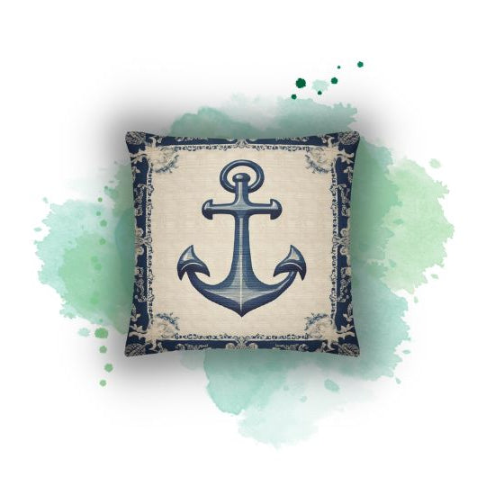 Set Sail to Exceptional Style with "Retro Anchor" at Darwin & Rose Home Decor!