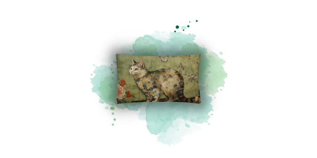Embrace Elegance with "Toile Cat" at Darwin & Rose Home Decor!
