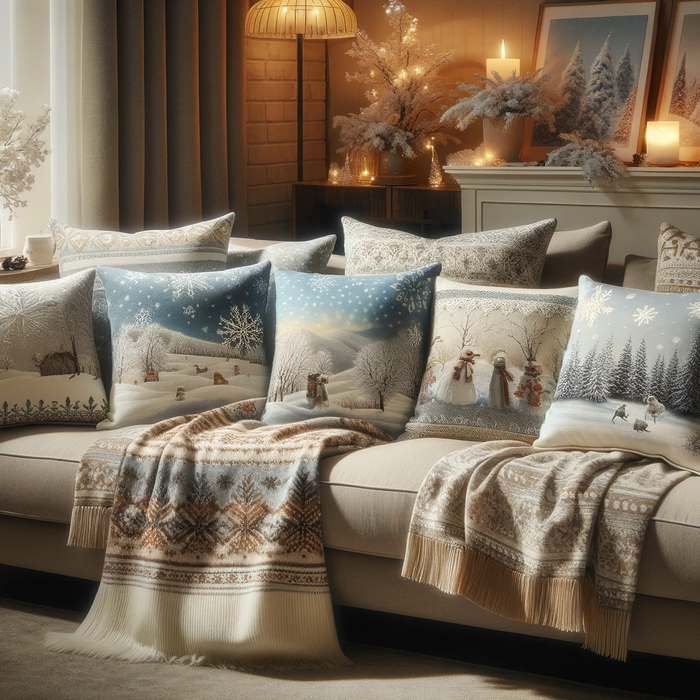 Crafting a Winter Wonderland: Snow-themed Pillowcase Ideas