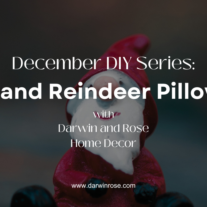 DIY Santa and Reindeer Pillowcase