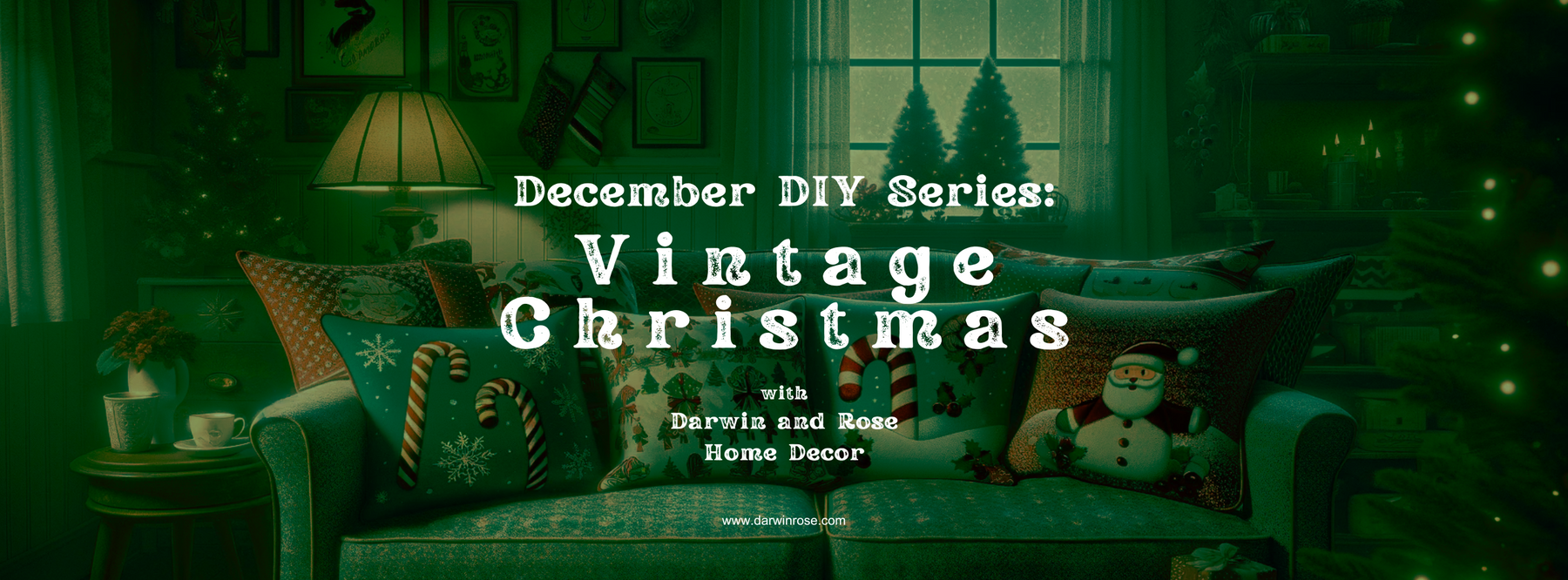 Vintage Christmas: Creating Retro-Inspired Pillowcases