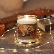 Gentle Mastiff Memorial Soy Candle, Vintage Pet Lover Gift