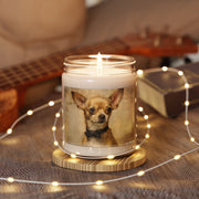 Charming Chihuahua Soy Candle - Dog Lover Gift, Vintage Art Decor