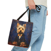 Yorkie Elegance Tote Bag – Stylish Dog Lover’s Reusable Shopping Bag