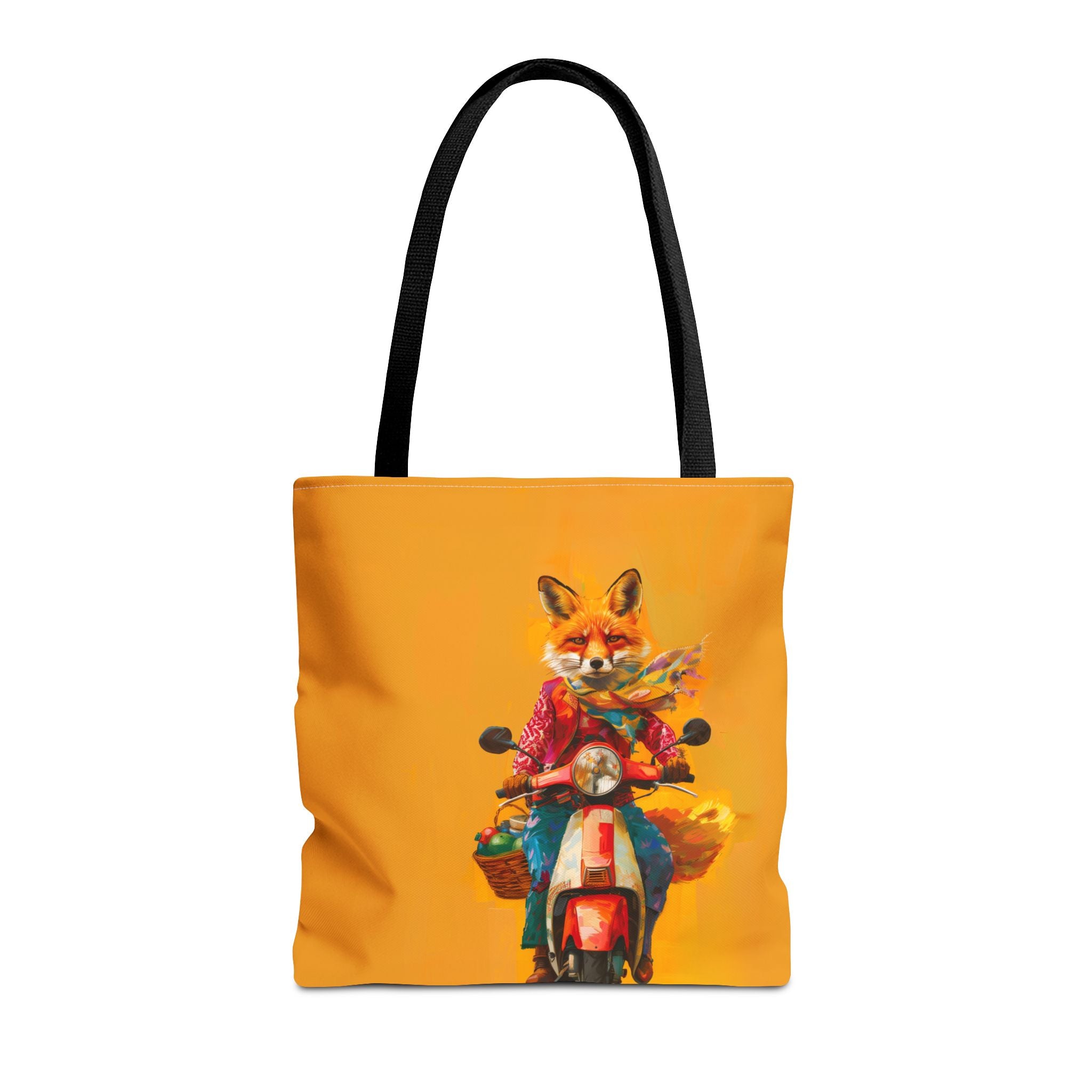 Eco-Chic Fox Tote Bag - Stylish Reusable Canvas Bag for All Occasions