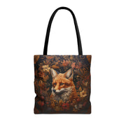 Autumn Fox Woodland Tote Bag, Eco-Friendly Shopping and Beach Bag