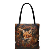 Autumn Fox Woodland Tote Bag, Eco-Friendly Shopping and Beach Bag